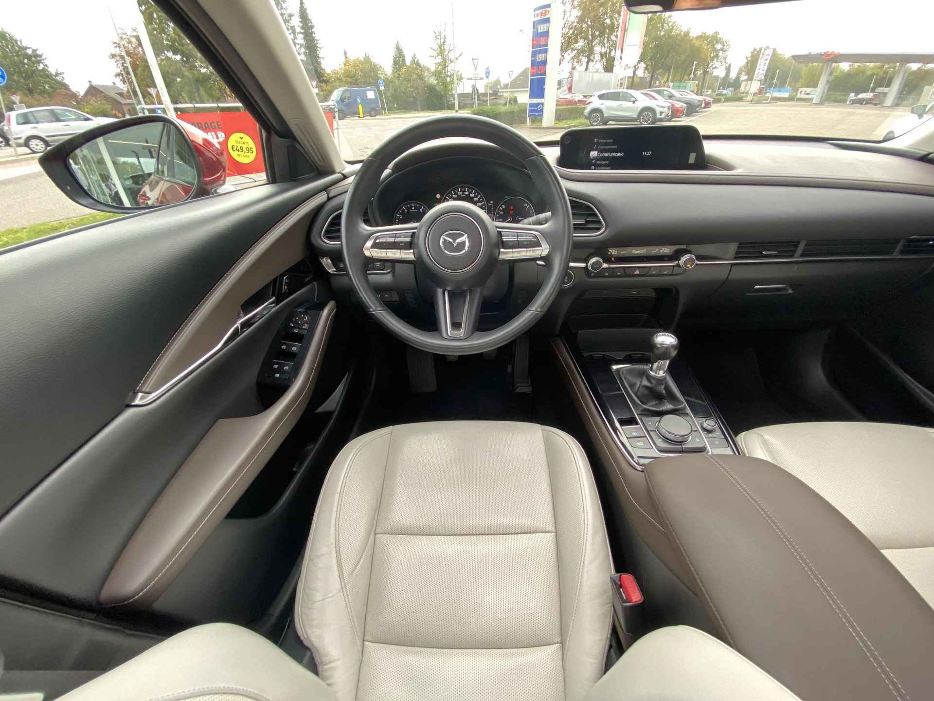 Mazda CX-30 2.0 e-SkyActiv-X M Hybrid Luxury | SUNROOF | 360 CAMERA | TREKHAAK | - 12/39