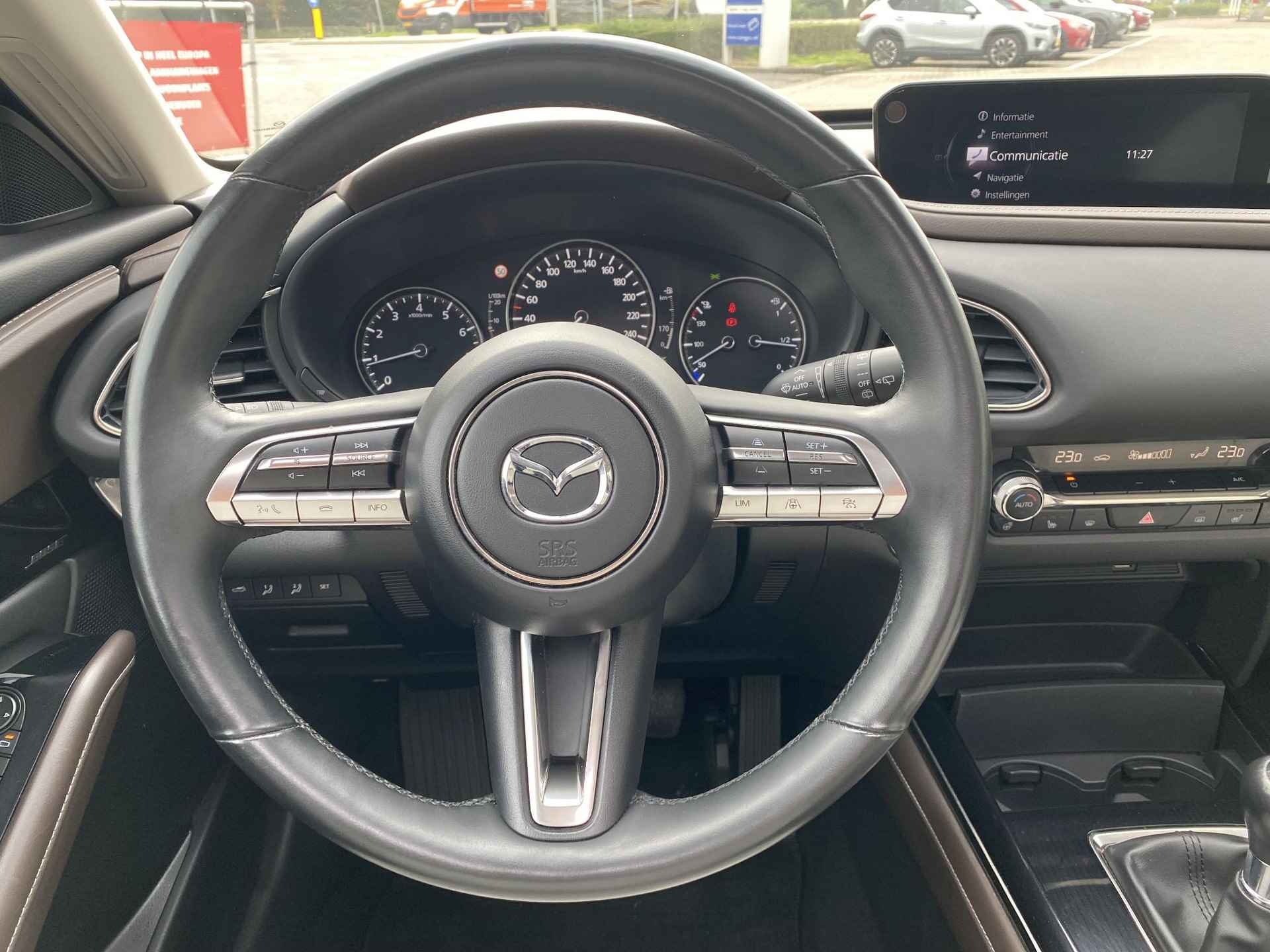 Mazda CX-30 2.0 e-SkyActiv-X M Hybrid Luxury | SUNROOF | 360 CAMERA | TREKHAAK | - 21/39