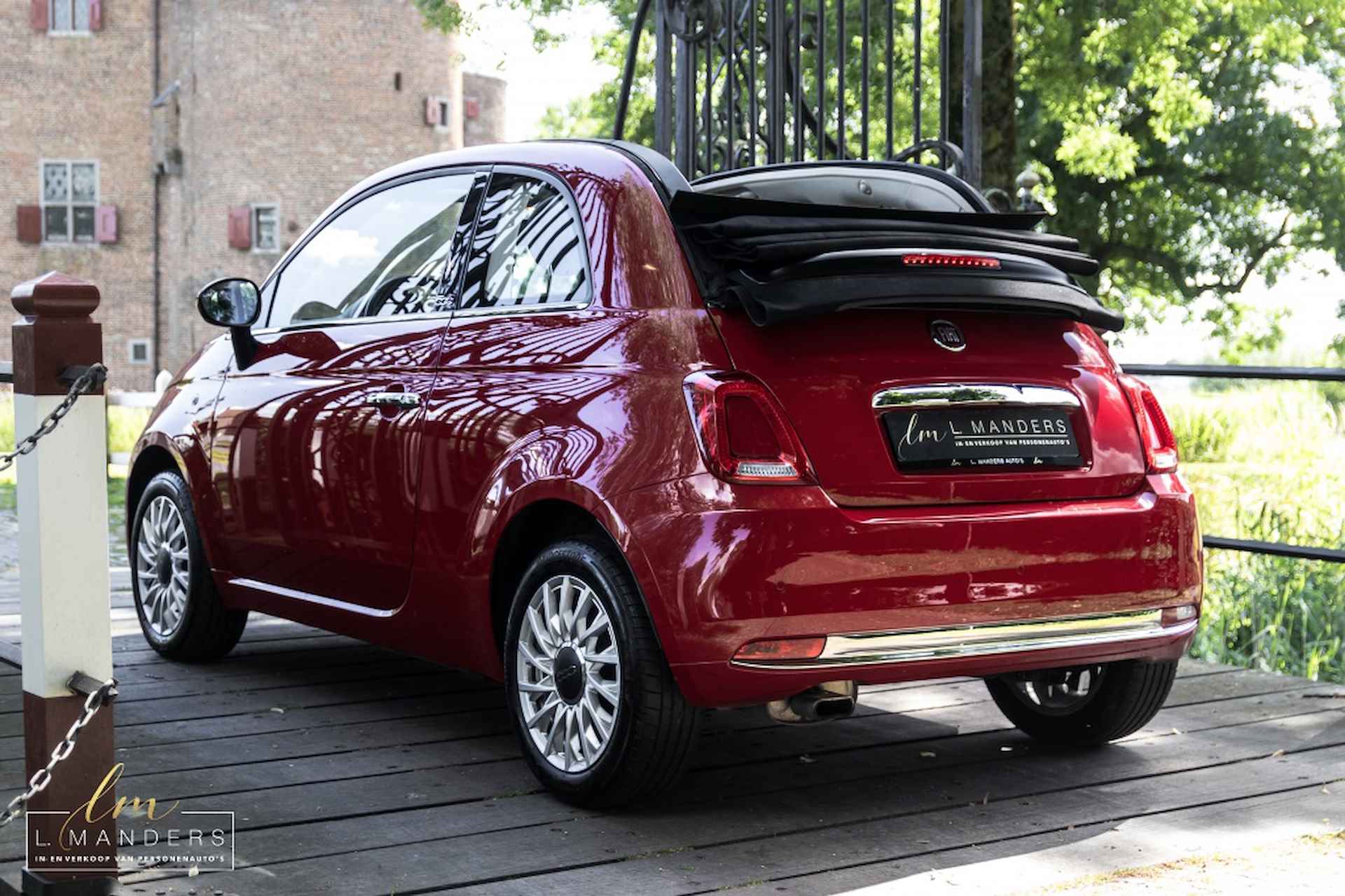 Fiat 500C 1.2 Lounge 2019 ROOD | Cabrio | Benzine | 3-deurs | Display - 2/23