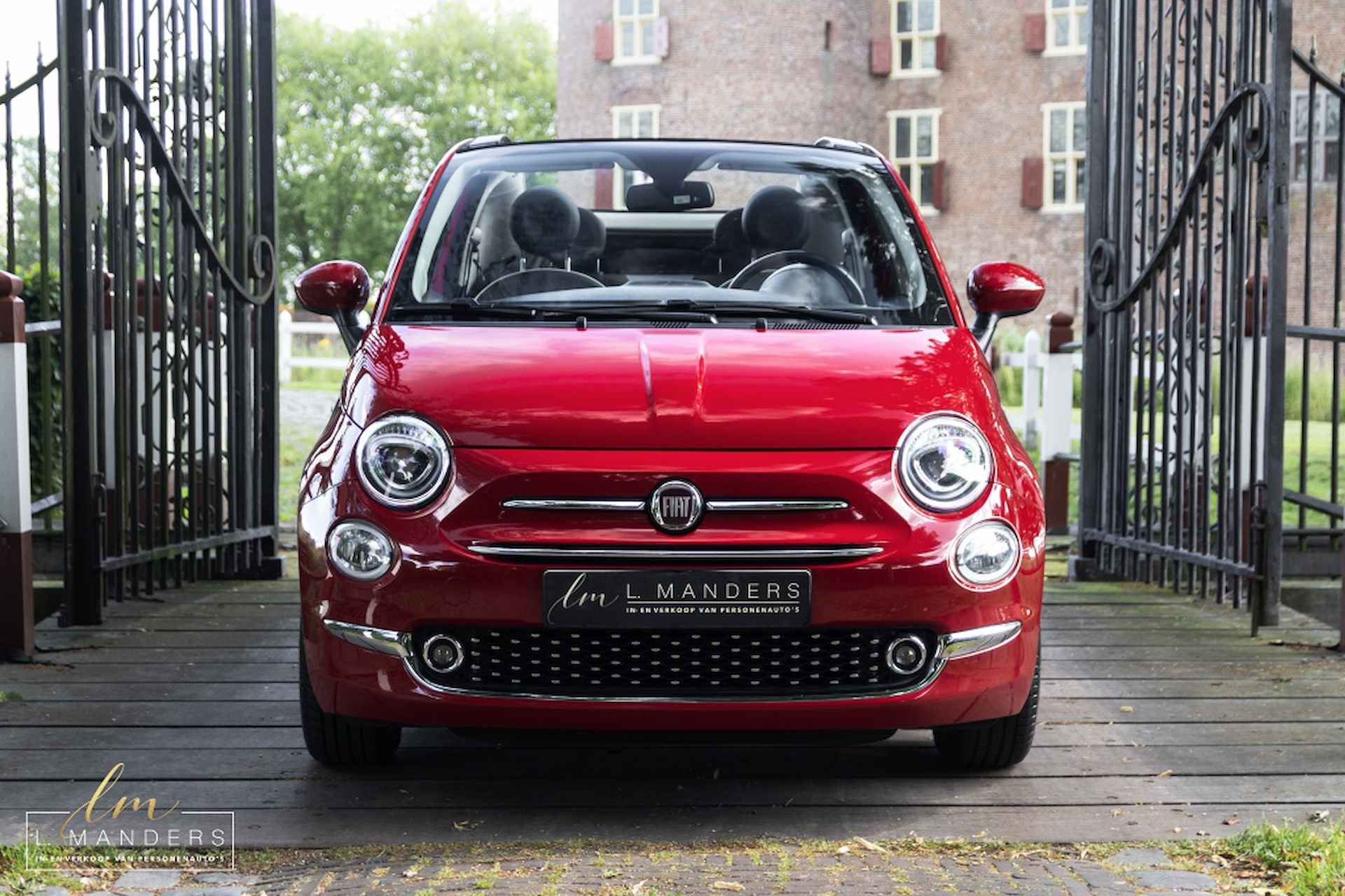 Fiat 500C 1.2 Lounge 2019 ROOD | Cabrio | Benzine | 3-deurs | Display - 5/23