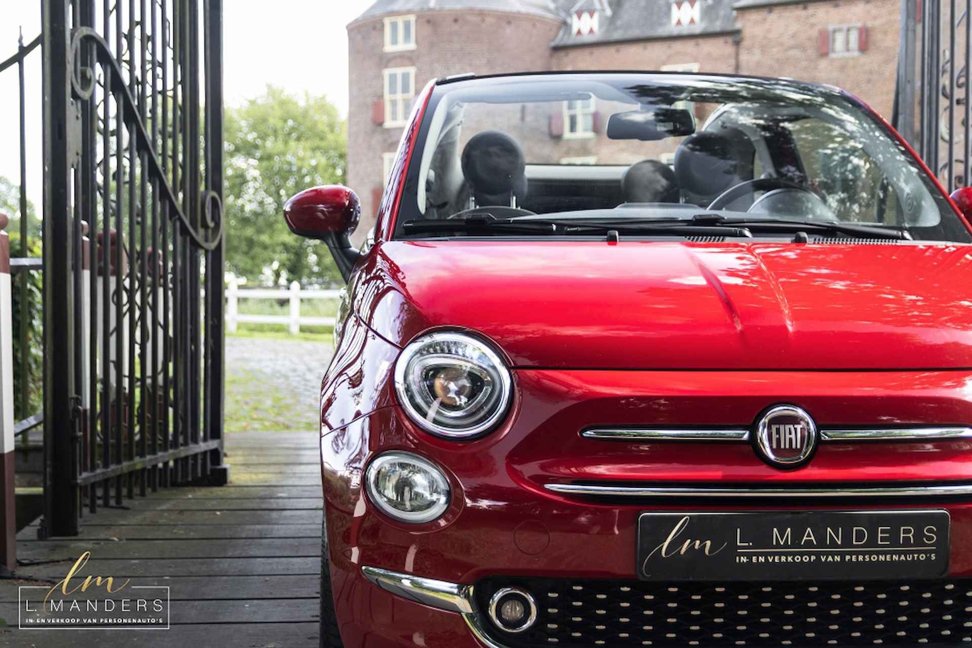 Fiat 500C 1.2 Lounge 2019 ROOD | Cabrio | Benzine | 3-deurs | Display - 6/23