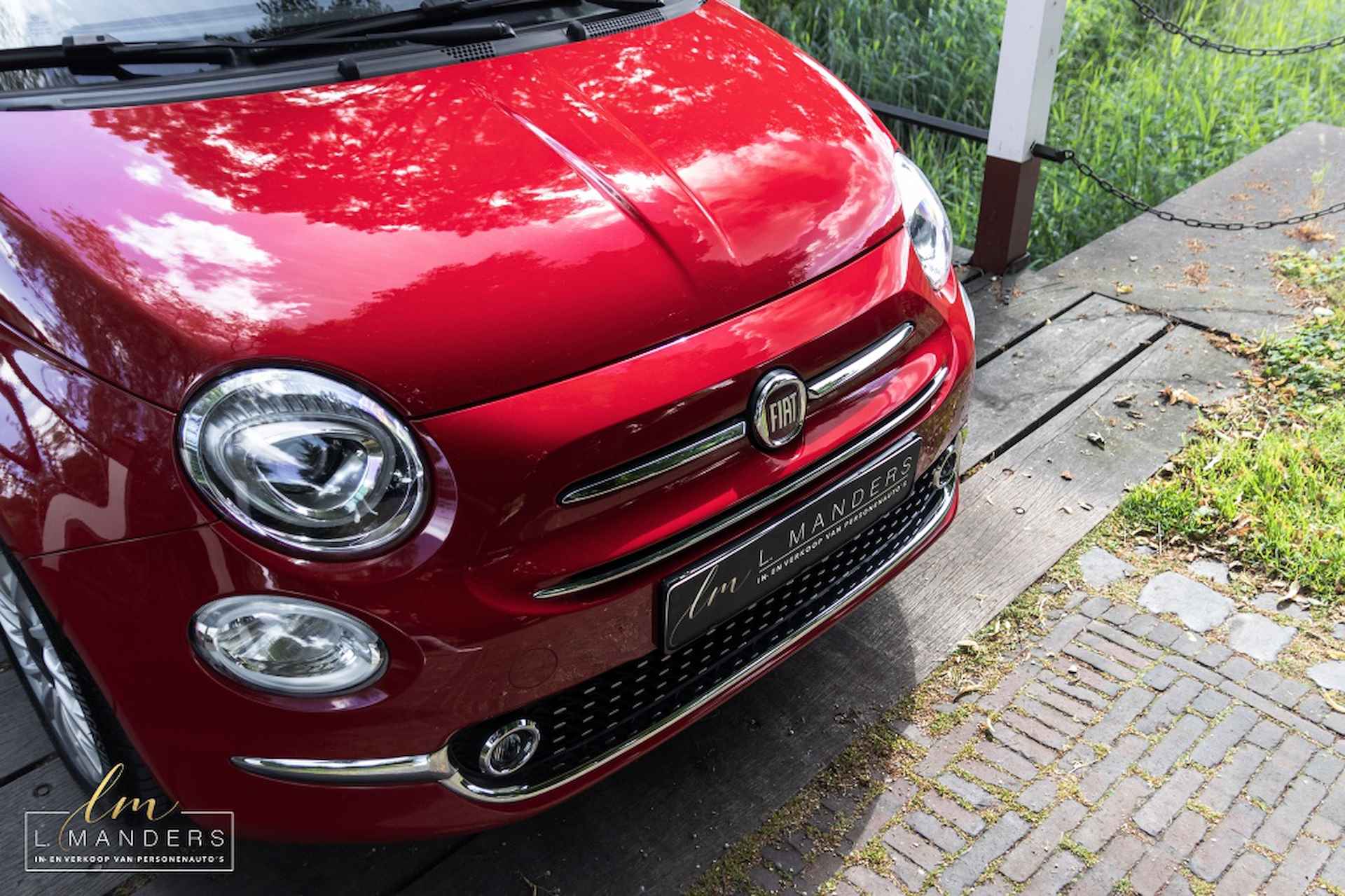 Fiat 500C 1.2 Lounge 2019 ROOD | Cabrio | Benzine | 3-deurs | Display - 8/23