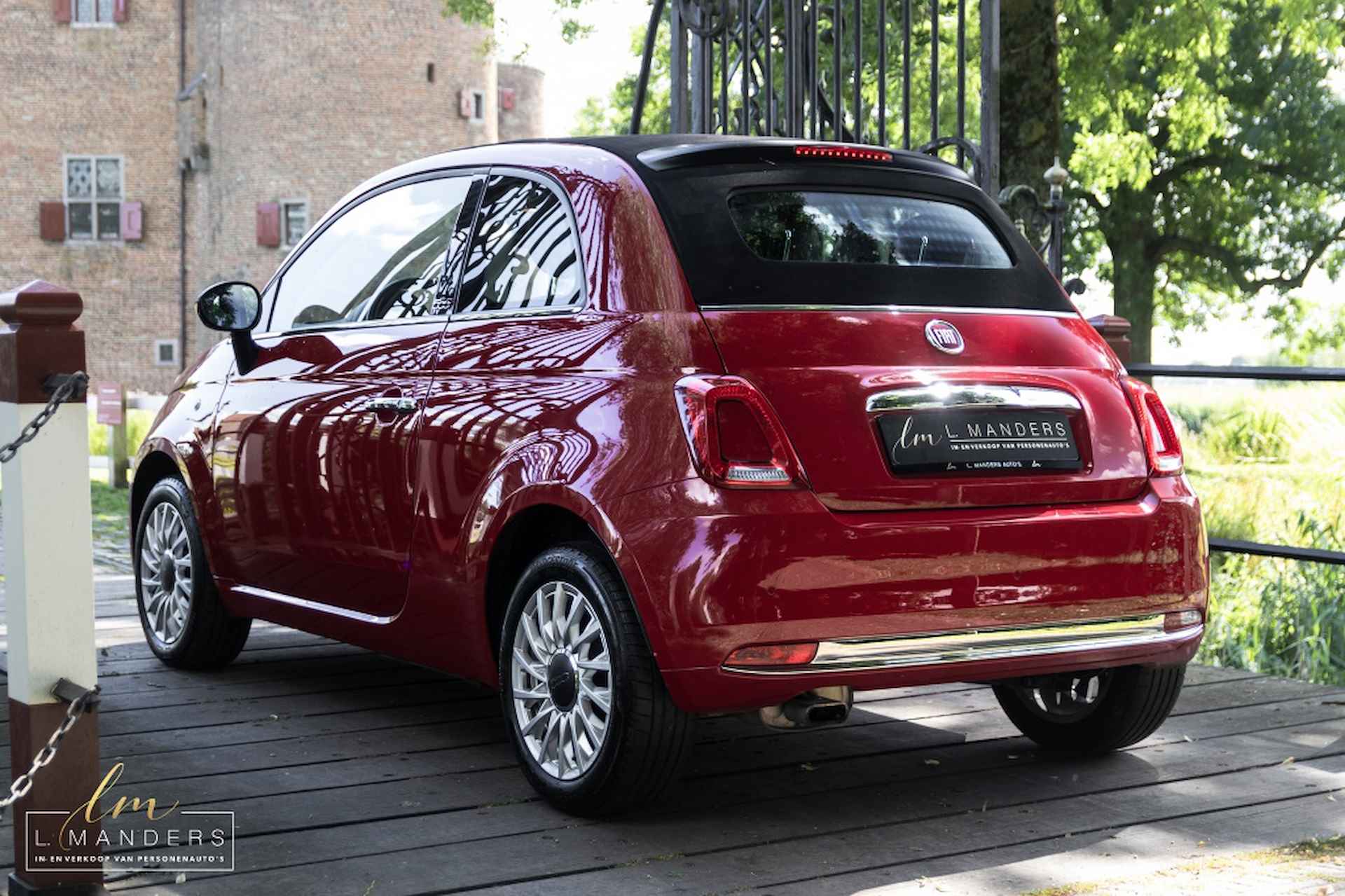 Fiat 500C 1.2 Lounge 2019 ROOD | Cabrio | Benzine | 3-deurs | Display - 10/23