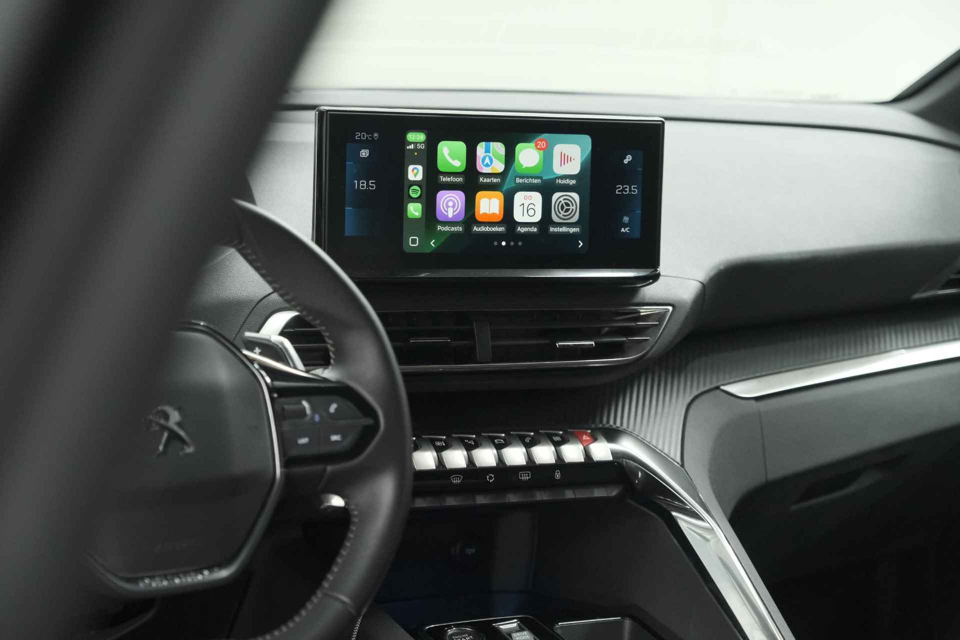 Peugeot 5008 Hybrid 136 e-DSC6 Allure | 7 Zitsplaatsen | Camera | Apple Carplay | Navigatie | Parkeersensoren - 4/80