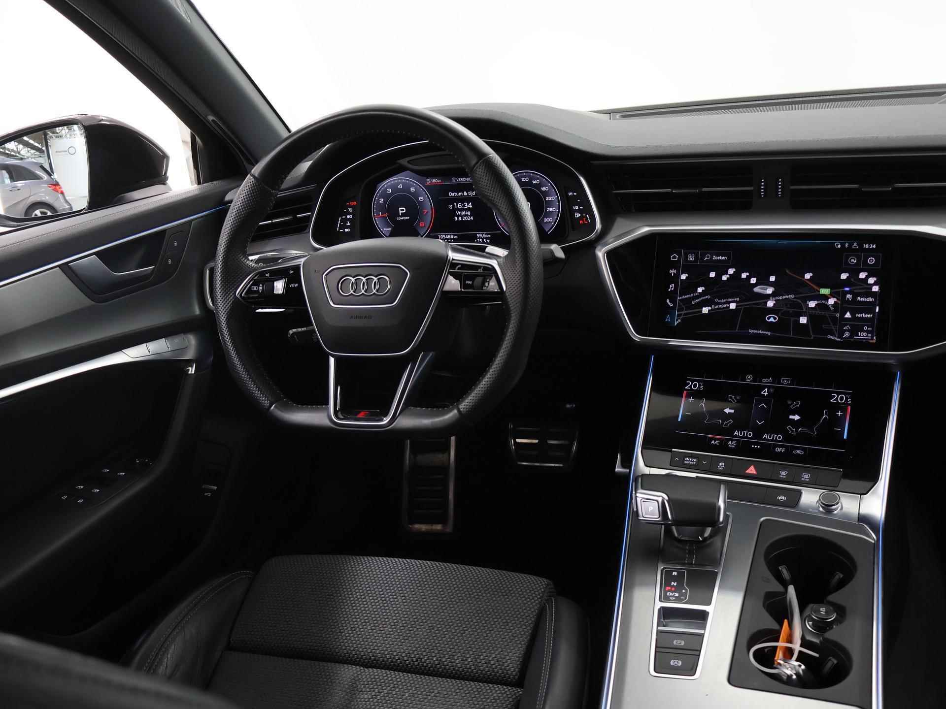 Audi A6 Limousine 45 TFSI S edition | Parkeercamera | Bluetooth | Cruise control | Climate control | B&O Sound | Sportstoelen + Geheugen | - 10/43