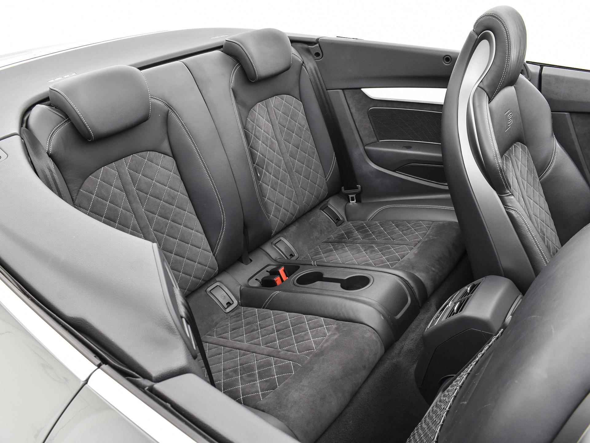Audi S5 Cabriolet 3.0 Tfsi 354pk Tiptronic Quattro | B&O Sound | LED Matrix | Elek. Stoelen + Massage | Camera | Side Assist | 20"Velgen | Garantie t/m 12-03-2025 of 100.000km - 17/42
