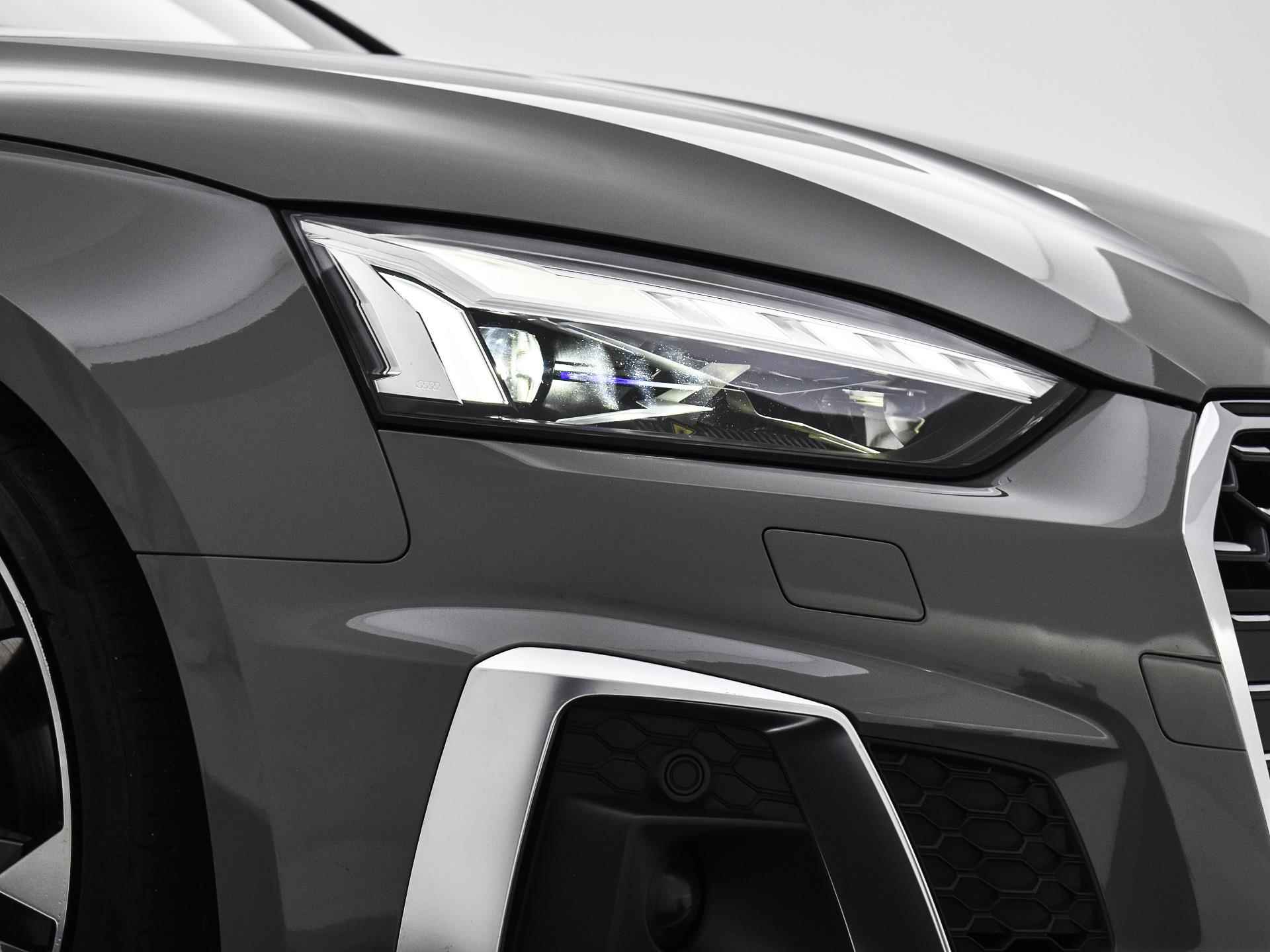 Audi S5 Cabriolet 3.0 Tfsi 354pk Tiptronic Quattro | B&O Sound | LED Matrix | Elek. Stoelen + Massage | Camera | Side Assist | 20"Velgen | Garantie t/m 12-03-2025 of 100.000km - 41/42