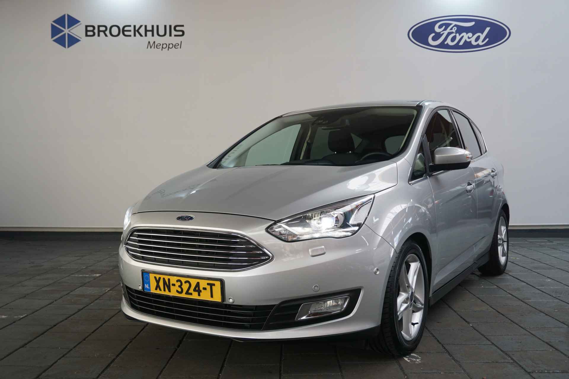 Ford C-MAX 1.0 Titanium | Trekhaak | Xenon | Stoel- en Stuurverwarming | Camera | Clima | Navi | 17 Inch | - 2/44