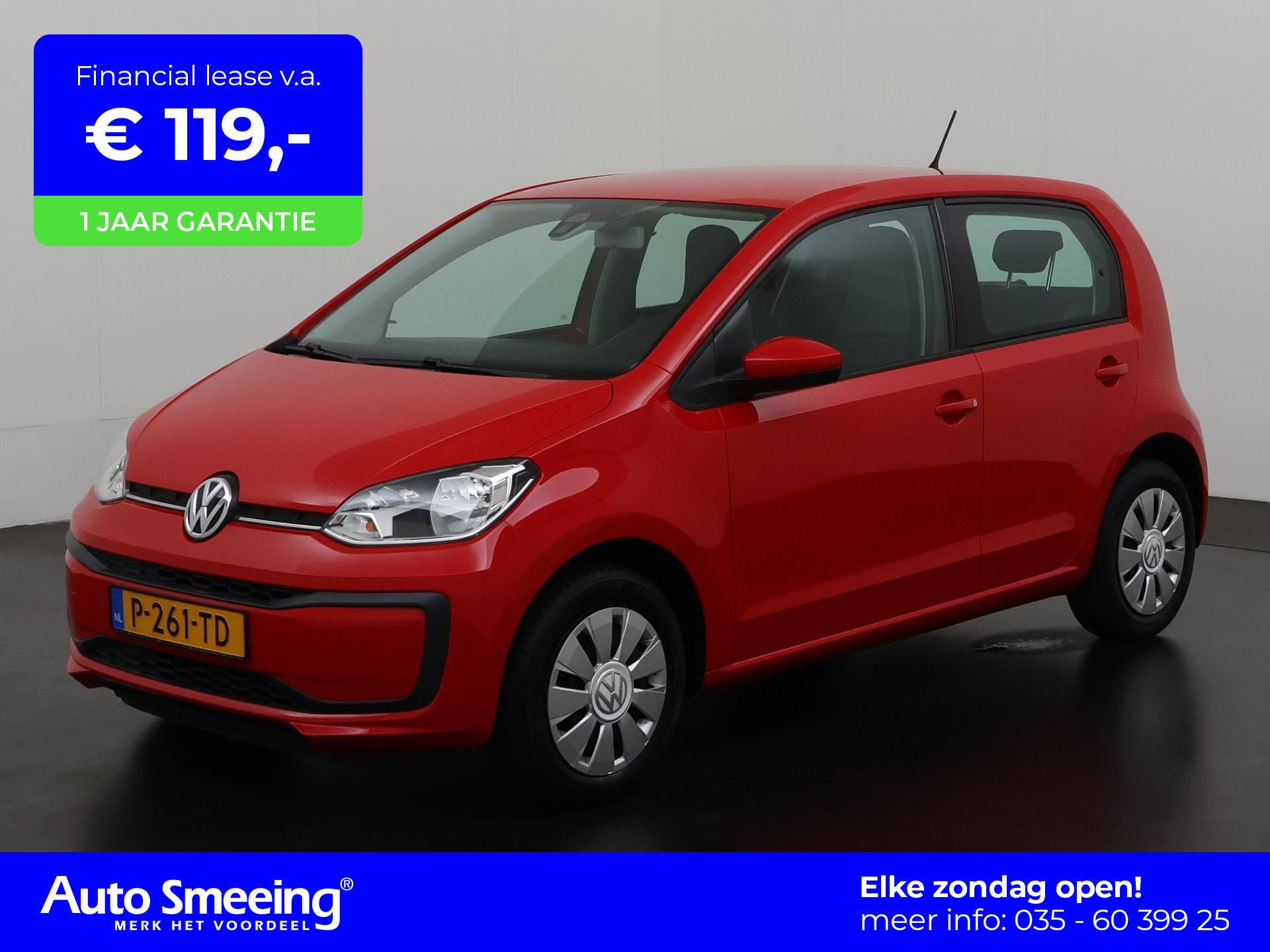 Volkswagen Up! 1.0 EcoFuel move up! | Airco | CNG | Zondag Open!