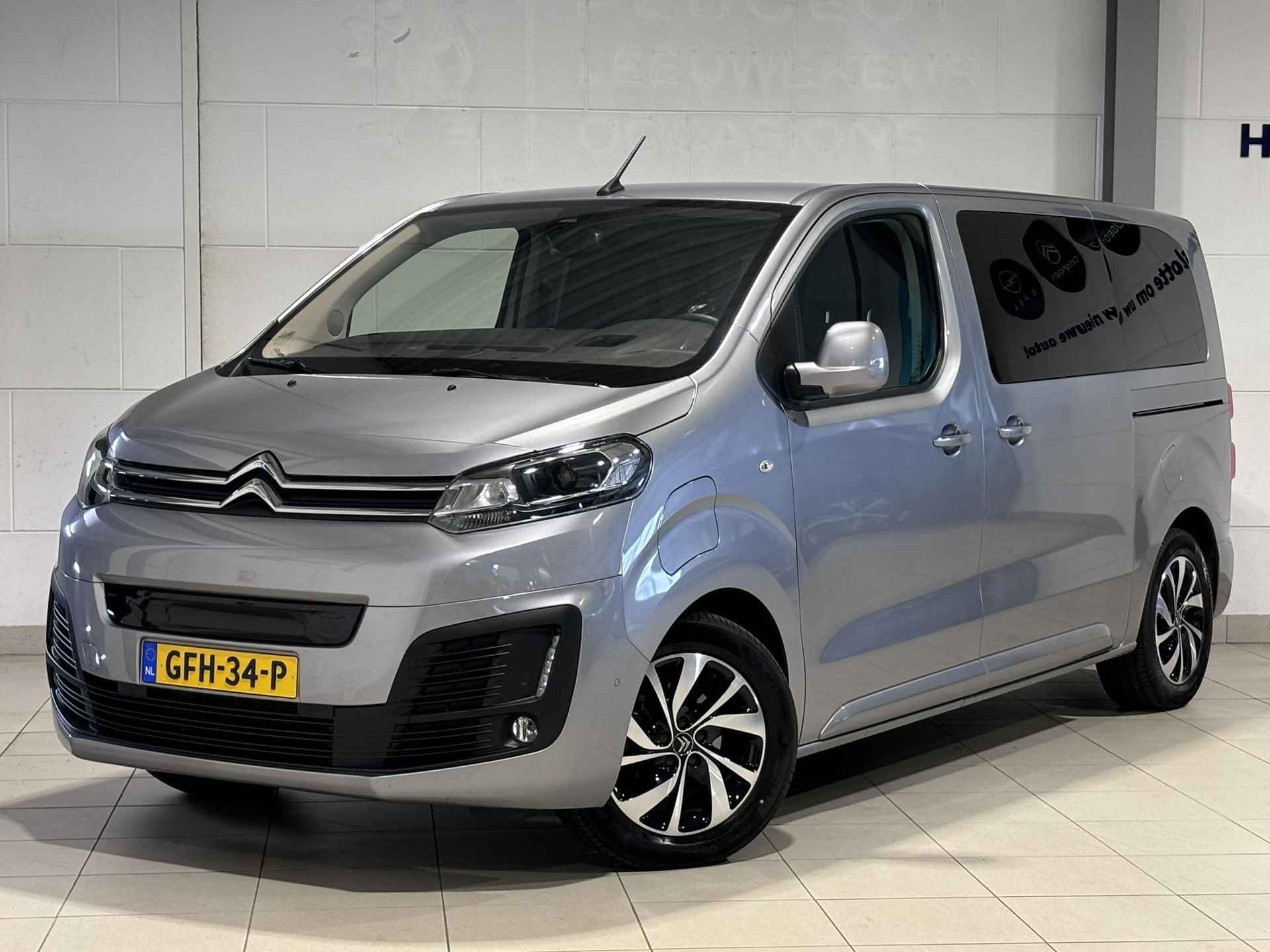 Citroën ë-SpaceTourer Jumpy M L2 Shine Pack EV 50kWh 136pk AUTOMAAT | 8-PERSOONS | PANODAK | NAVI | XENON | LEDER | KEYLESS | CAMERA | HANDSFREE SCHUIFDEUREN | LM-VELGEN | CLIMA - 3/78