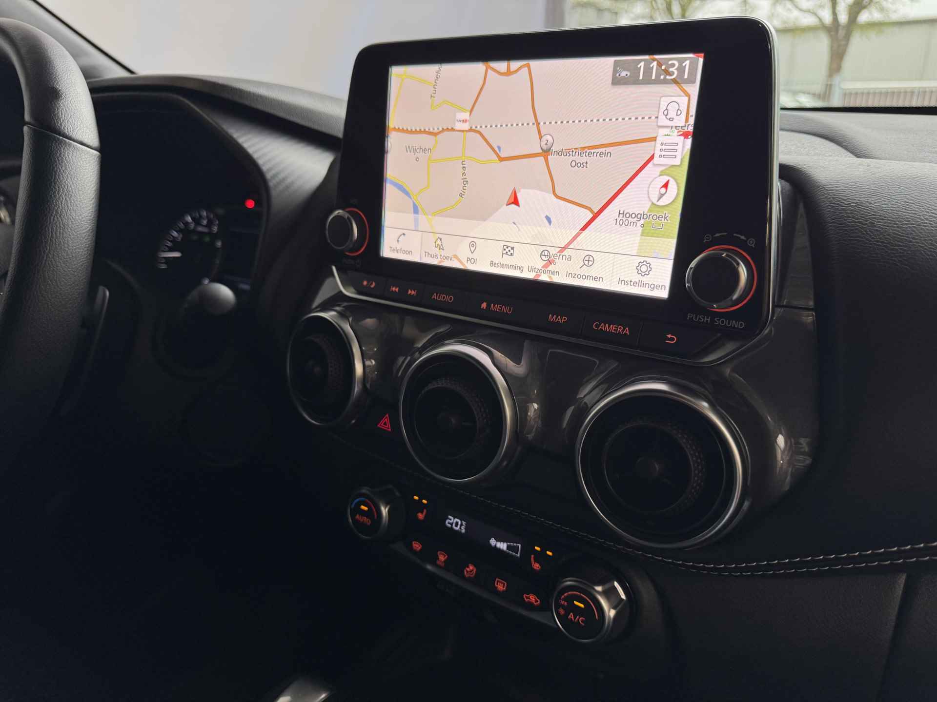 Nissan Juke N-DESIGN NAVI STOEL/STUUR.VERW. LED CAMERA KEYLESS LMV CARPLAY - 39/81