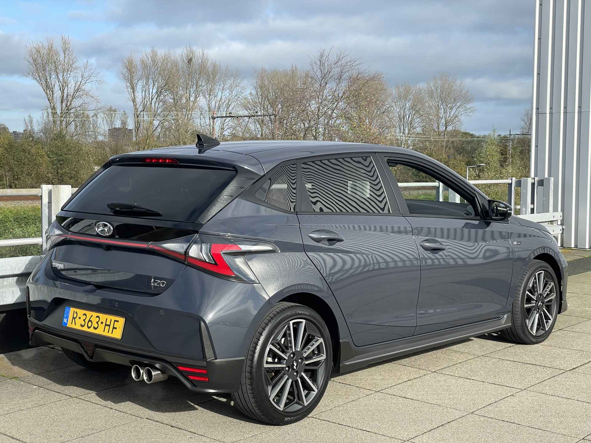 Hyundai i20 1.0 T-GDI N Line | Sportief Exterieur + Interieur | Navigatiesysteem | Lichtmetalen velgen | Rijklaarprijs! | - 34/37