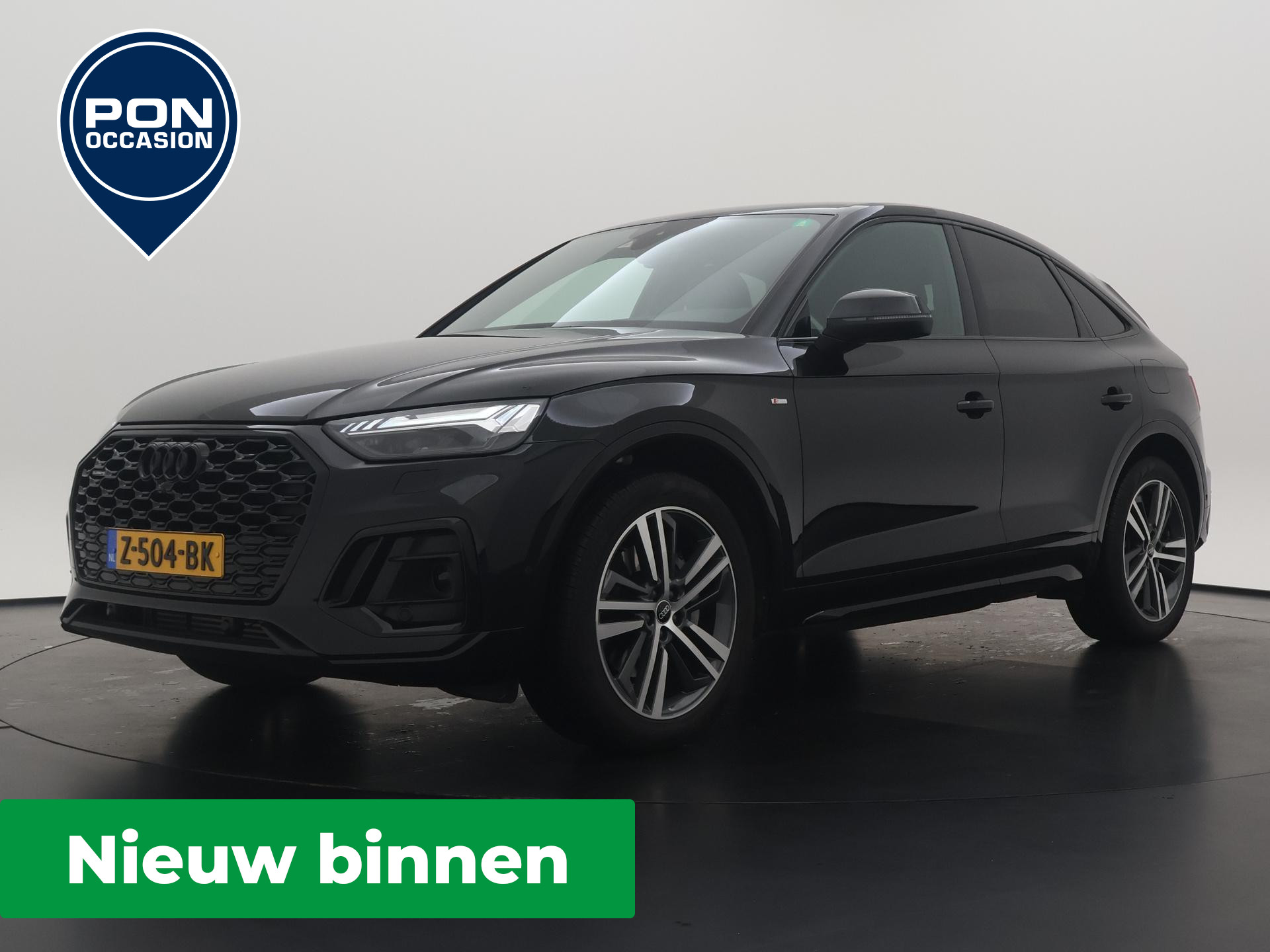 Audi Q5 Sportback 50 TFSI e S edition S-Line | NIEUW BINNEN | Camera 360 | Head up | Navigatie | 20"| Stoelverwarming | Luchtvering |