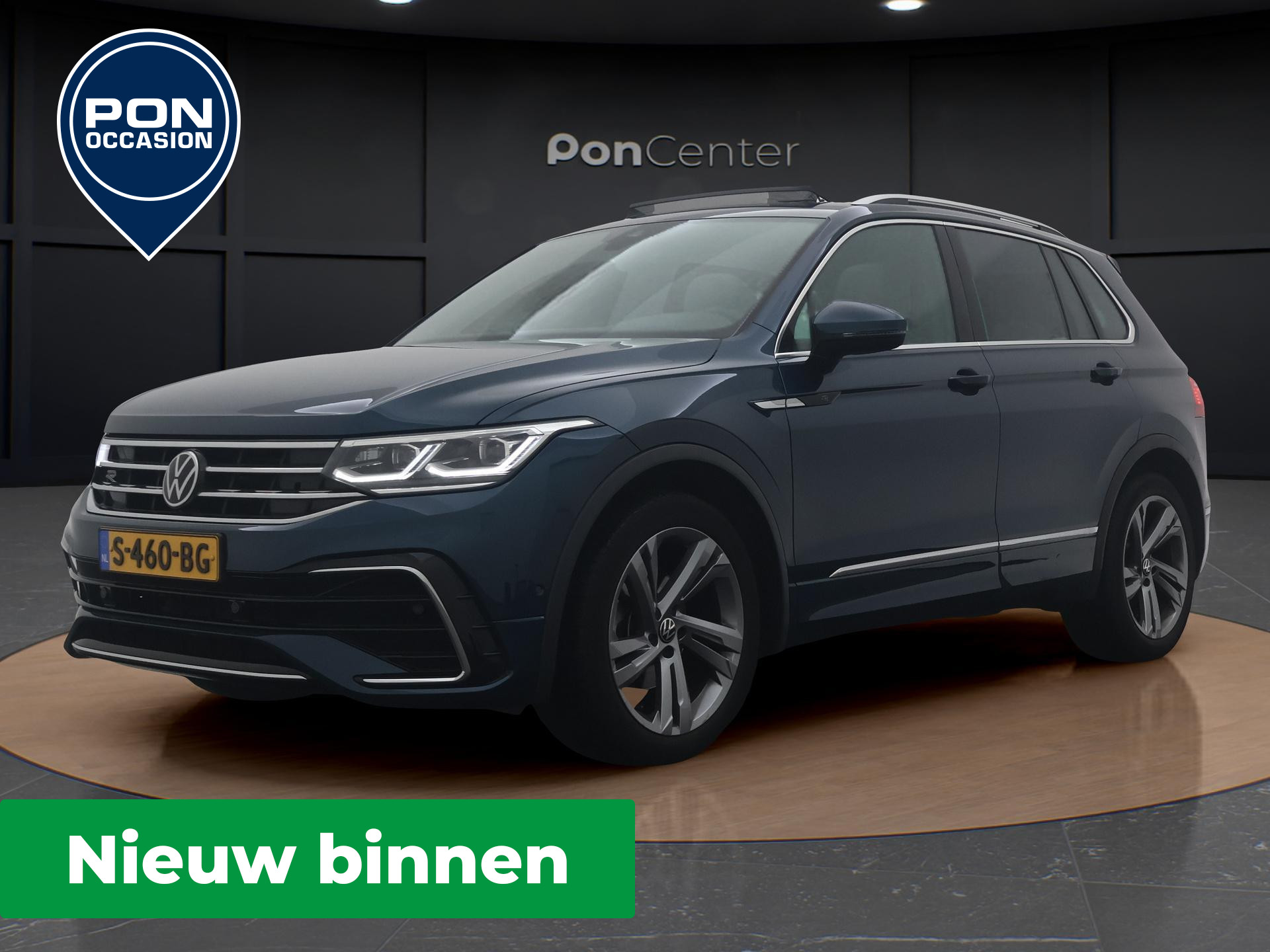 Volkswagen Tiguan 1.5 TSI R-Line Business+ | NIEUW BINNEN | Pano Dak | Navigatie | Camera | Stoelverwarming | Trekhaak |