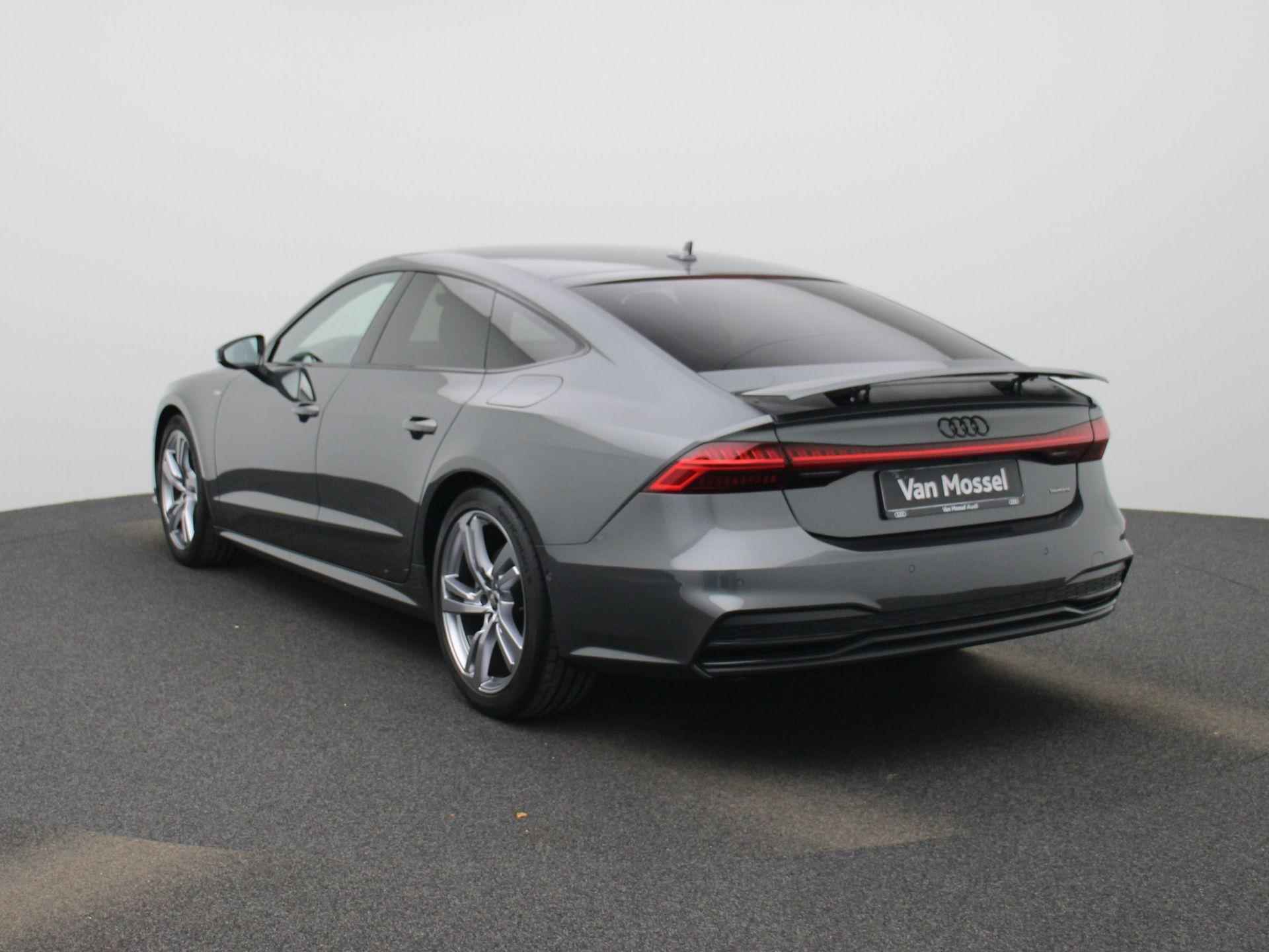 Audi A7 Sportback 50 TFSI e quattro Pro Line S 299 PK | S-line | Automaat | Navigatie | 360 Camera | Head-up Display | B&O 3D Sound System| Adaptive Cruise Control | Climate Control | Stoelverwarming voor- en achterin | Virtual Cockpit | LED HD Matrix | Privacy glass | - 3/49