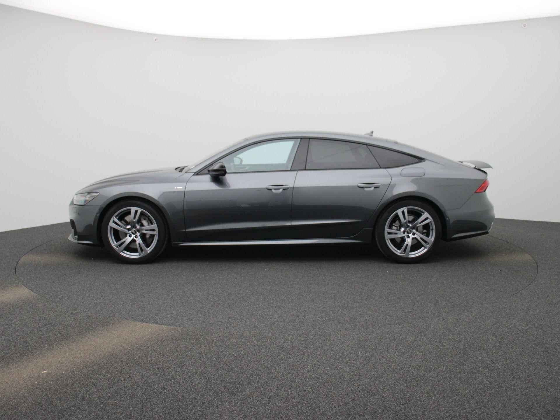 Audi A7 Sportback 50 TFSI e quattro Pro Line S 299 PK | S-line | Automaat | Navigatie | 360 Camera | Head-up Display | B&O 3D Sound System| Adaptive Cruise Control | Climate Control | Stoelverwarming voor- en achterin | Virtual Cockpit | LED HD Matrix | Privacy glass | - 4/49