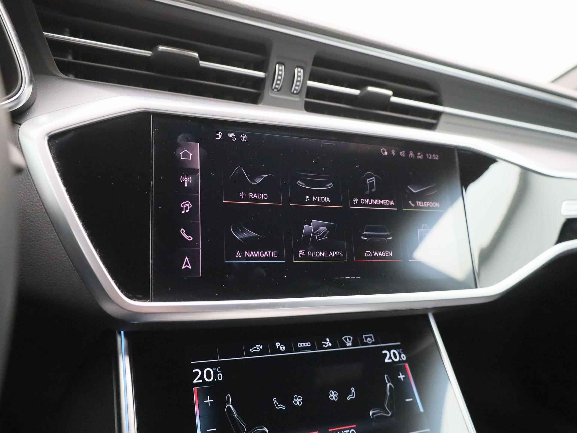 Audi A7 Sportback 50 TFSI e quattro Pro Line S 299 PK | S-line | Automaat | Navigatie | 360 Camera | Head-up Display | B&O 3D Sound System| Adaptive Cruise Control | Climate Control | Stoelverwarming voor- en achterin | Virtual Cockpit | LED HD Matrix | Privacy glass | - 35/49