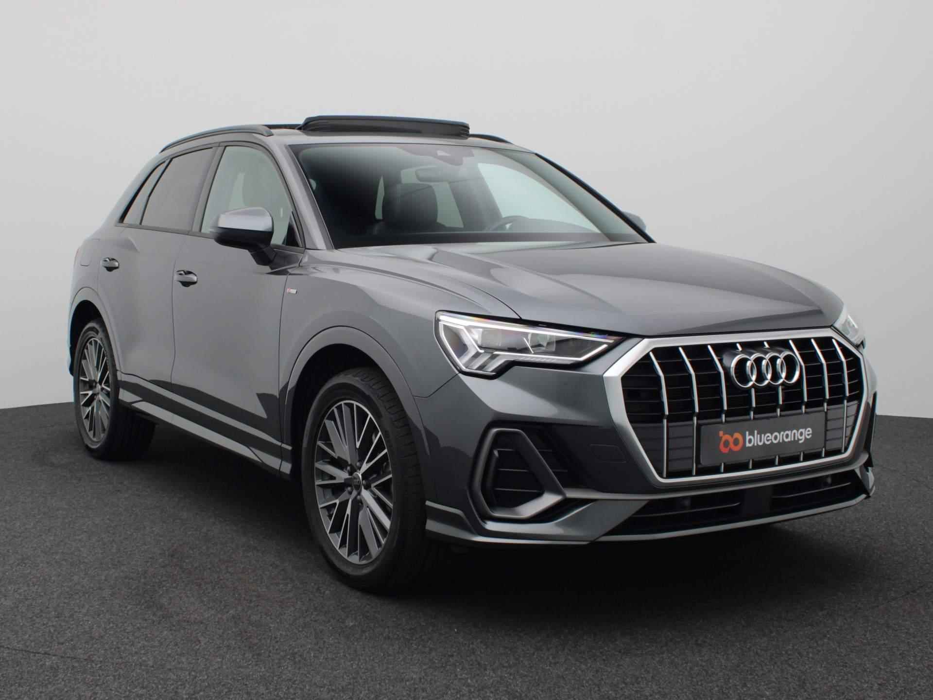 Audi Q3 45 TFSI e S edition 245PK S-Tronic Full led, adaptive cruise, side assist, lane assist, schuif-kanteldak, stoelverwarming, elek. achterklep, 19" lichtmetaal, S-line - 12/53