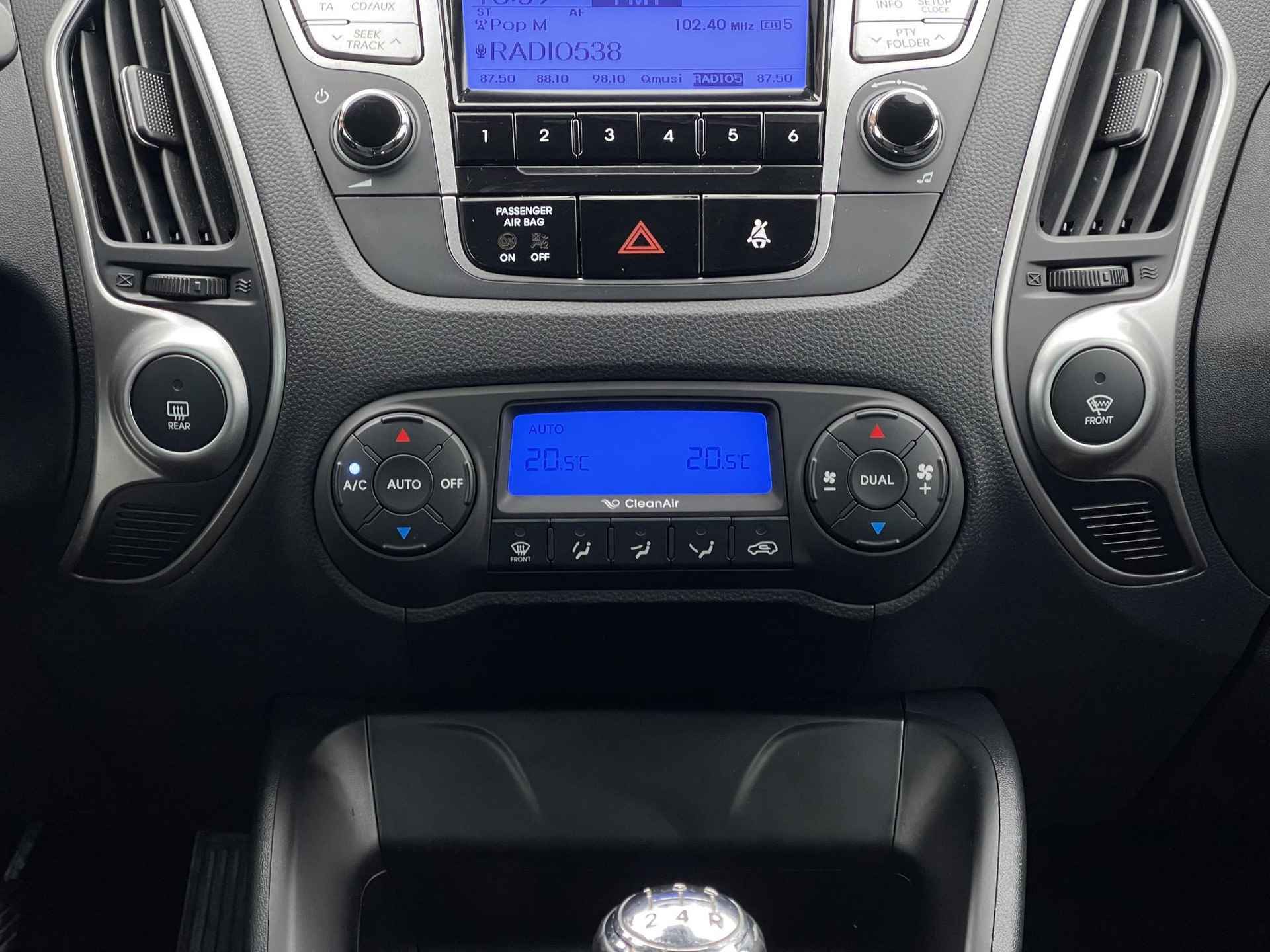 Hyundai ix35 2.0i Style | Trekhaak | Cruise Control | Radio-CD/Mp3 Speler | Bluetooth Tel. | LM Velgen | Elek. Ramen + Spiegels | Rijklaarprijs! - 17/26