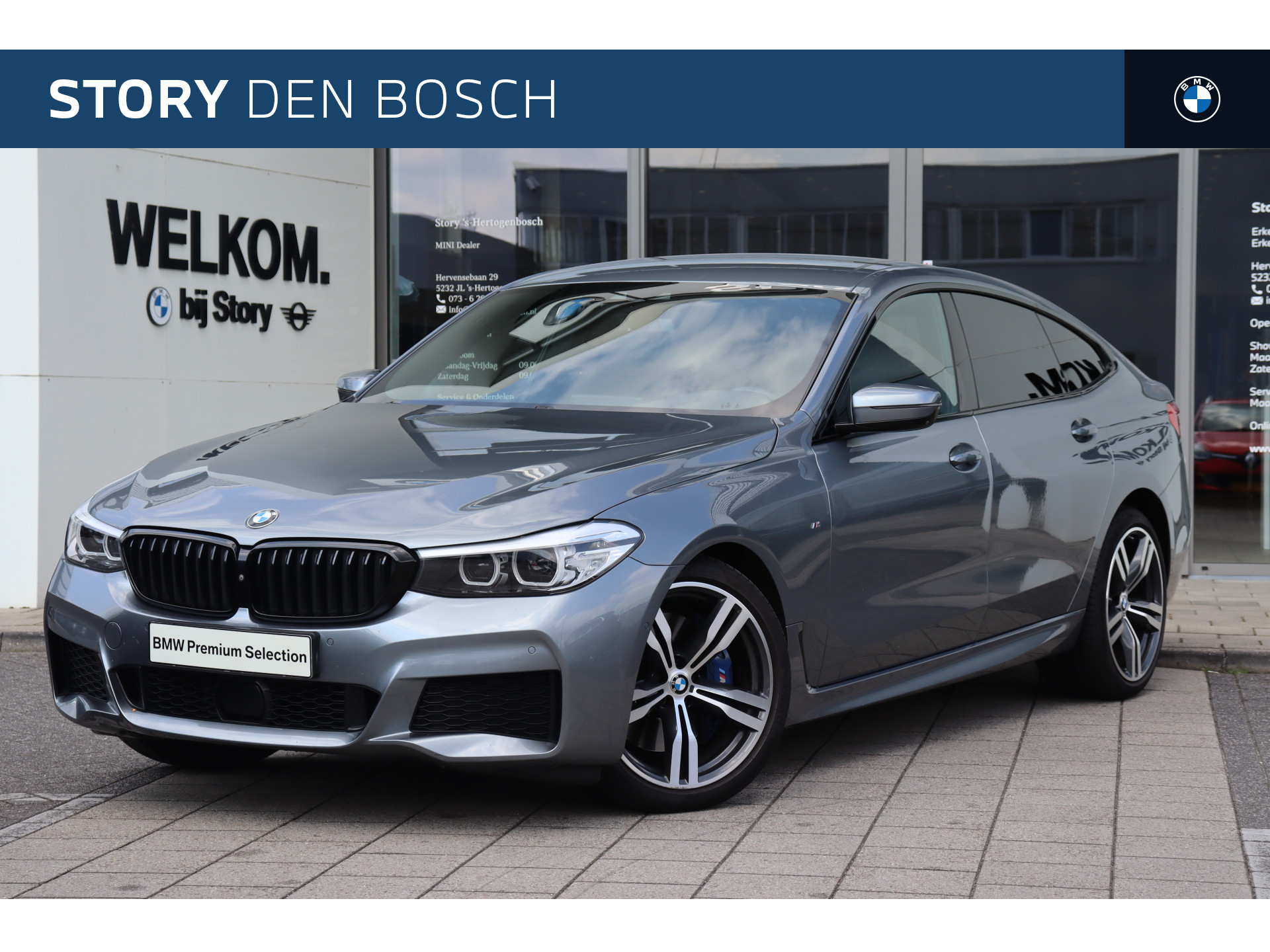 BMW 6 Serie Gran Turismo 630i High Executive M Sport Automaat / Sportstoelen / Active Cruise Control / Parking Assistant Plus / Navigatie Professional / Leder