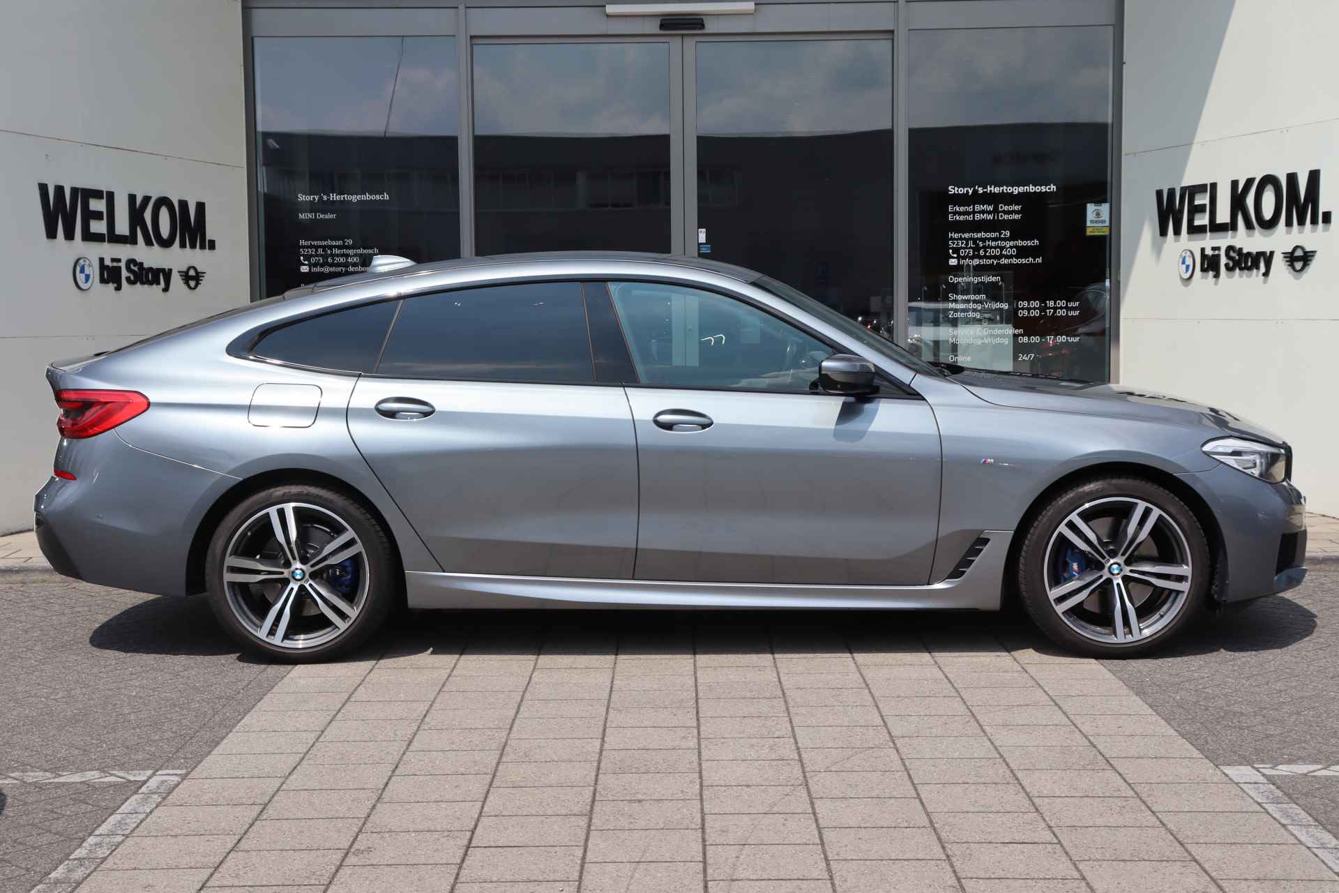 BMW 6 Serie Gran Turismo 630i High Executive M Sport Automaat / Sportstoelen / Active Cruise Control / Parking Assistant Plus / Navigatie Professional / Leder - 9/47