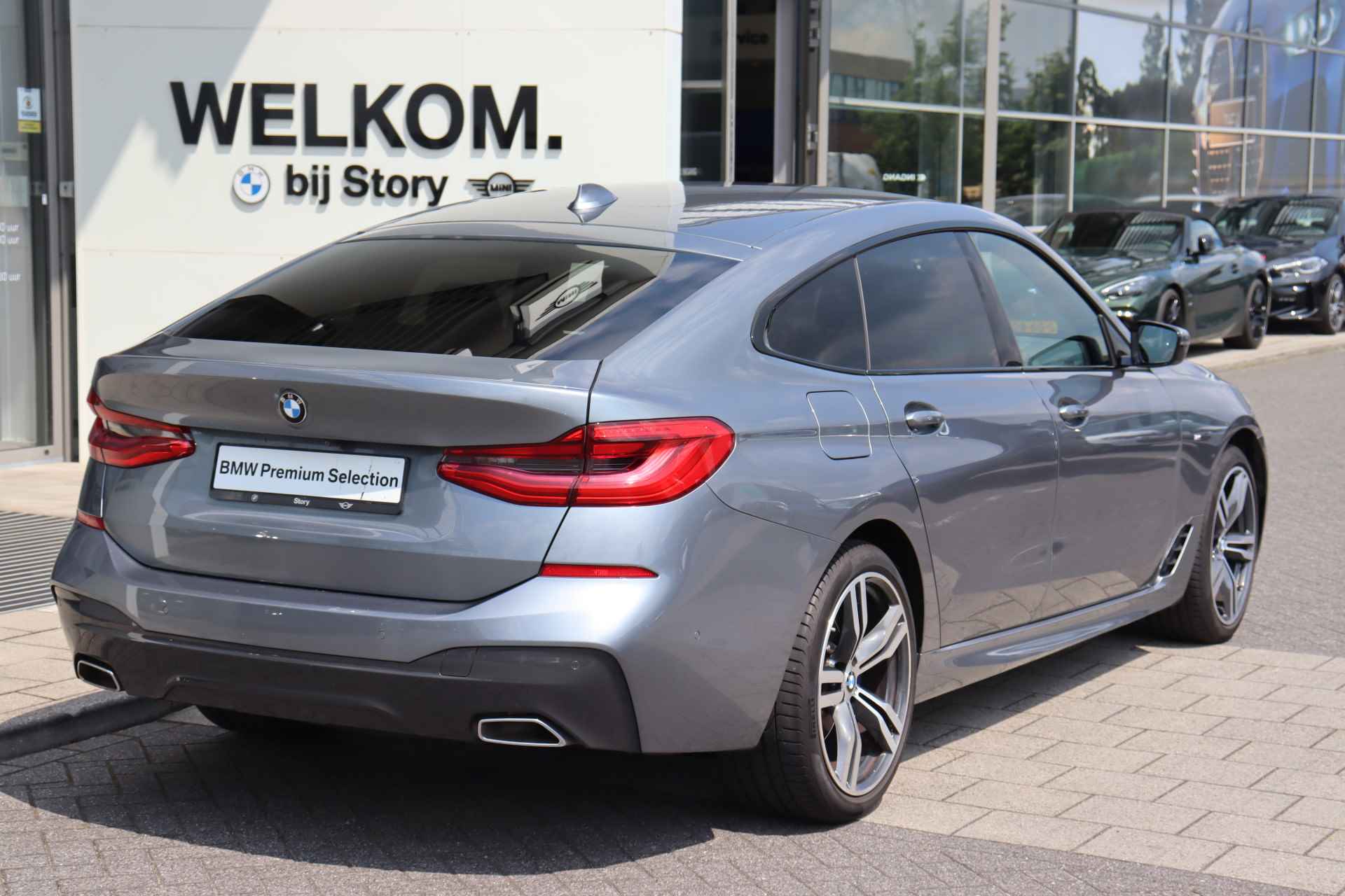 BMW 6 Serie Gran Turismo 630i High Executive M Sport Automaat / Sportstoelen / Active Cruise Control / Parking Assistant Plus / Navigatie Professional / Leder - 10/47