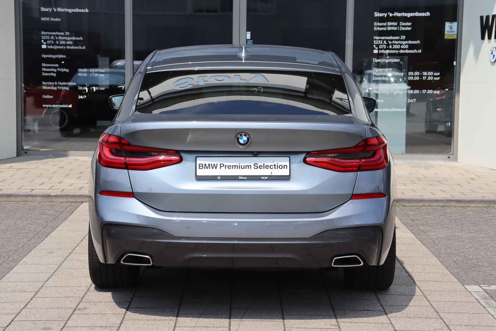 BMW 6 Serie Gran Turismo 630i High Executive M Sport Automaat / Sportstoelen / Active Cruise Control / Parking Assistant Plus / Navigatie Professional / Leder - 11/47