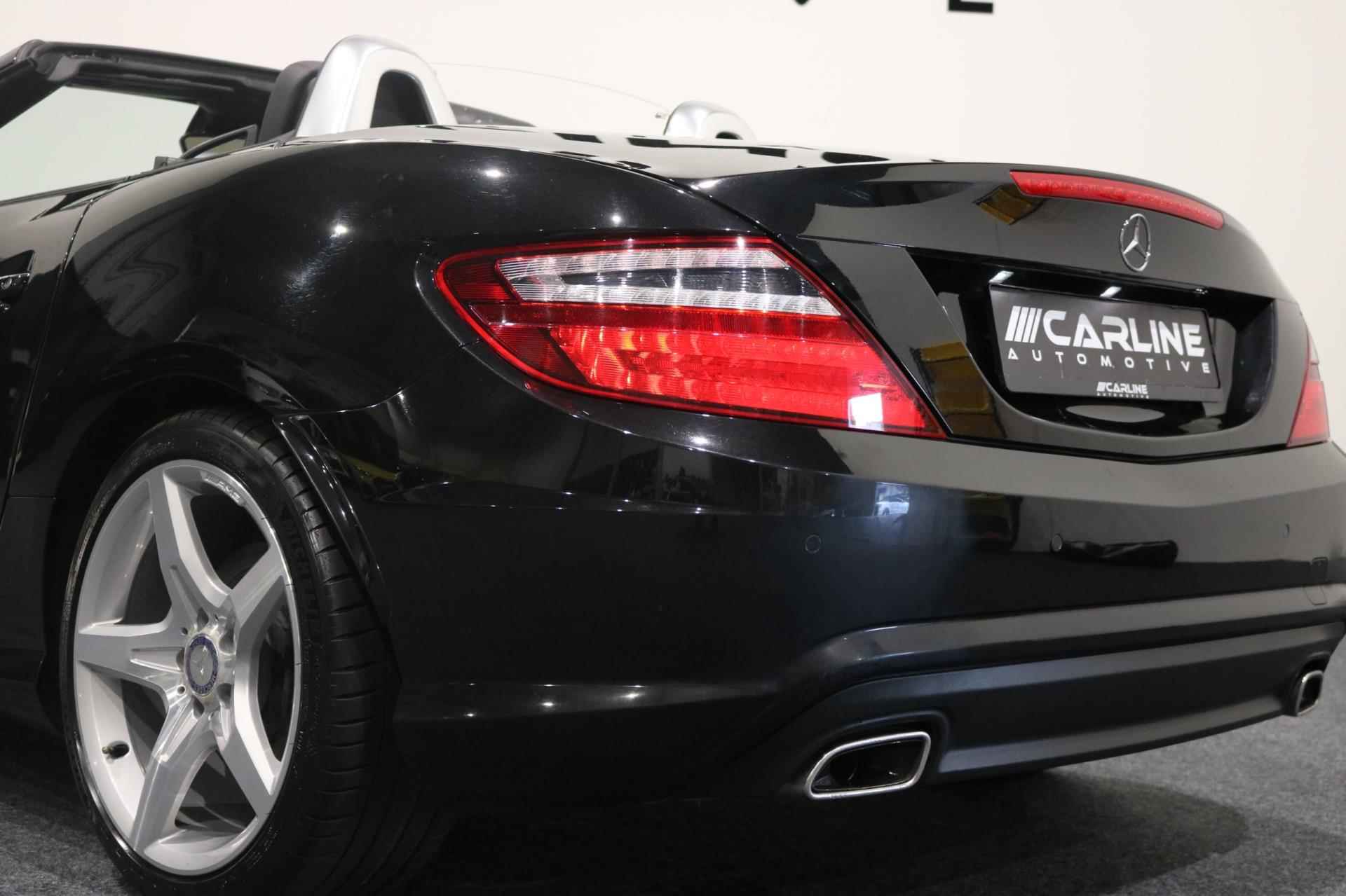 Mercedes-Benz SLK-klasse 350 CABRIO HARDTOP AUT. AMG-LINE SFEERVER. NAVI LEER LED PDC KEYLESS GARANTIE NAP APK - 12/48