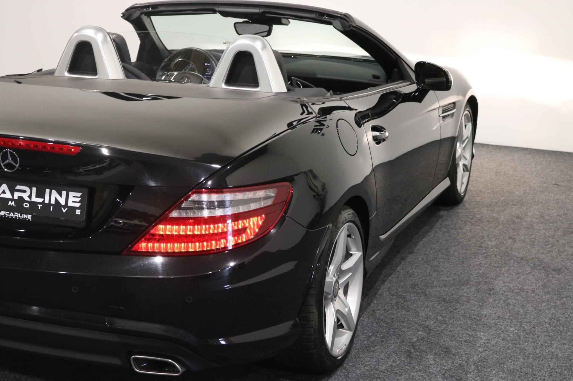 Mercedes-Benz SLK-klasse 350 CABRIO HARDTOP AUT. AMG-LINE SFEERVER. NAVI LEER LED PDC KEYLESS GARANTIE NAP APK - 14/48