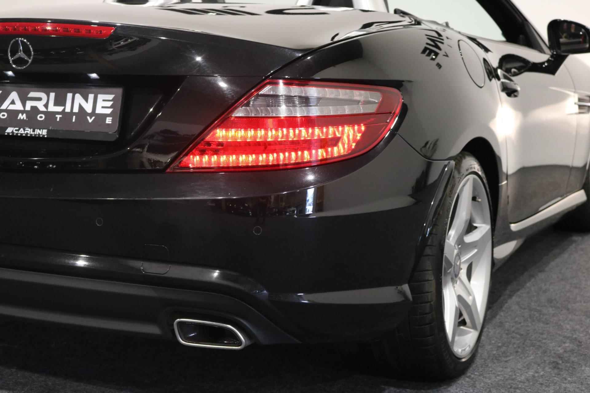 Mercedes-Benz SLK-klasse 350 CABRIO HARDTOP AUT. AMG-LINE SFEERVER. NAVI LEER LED PDC KEYLESS GARANTIE NAP APK - 16/48