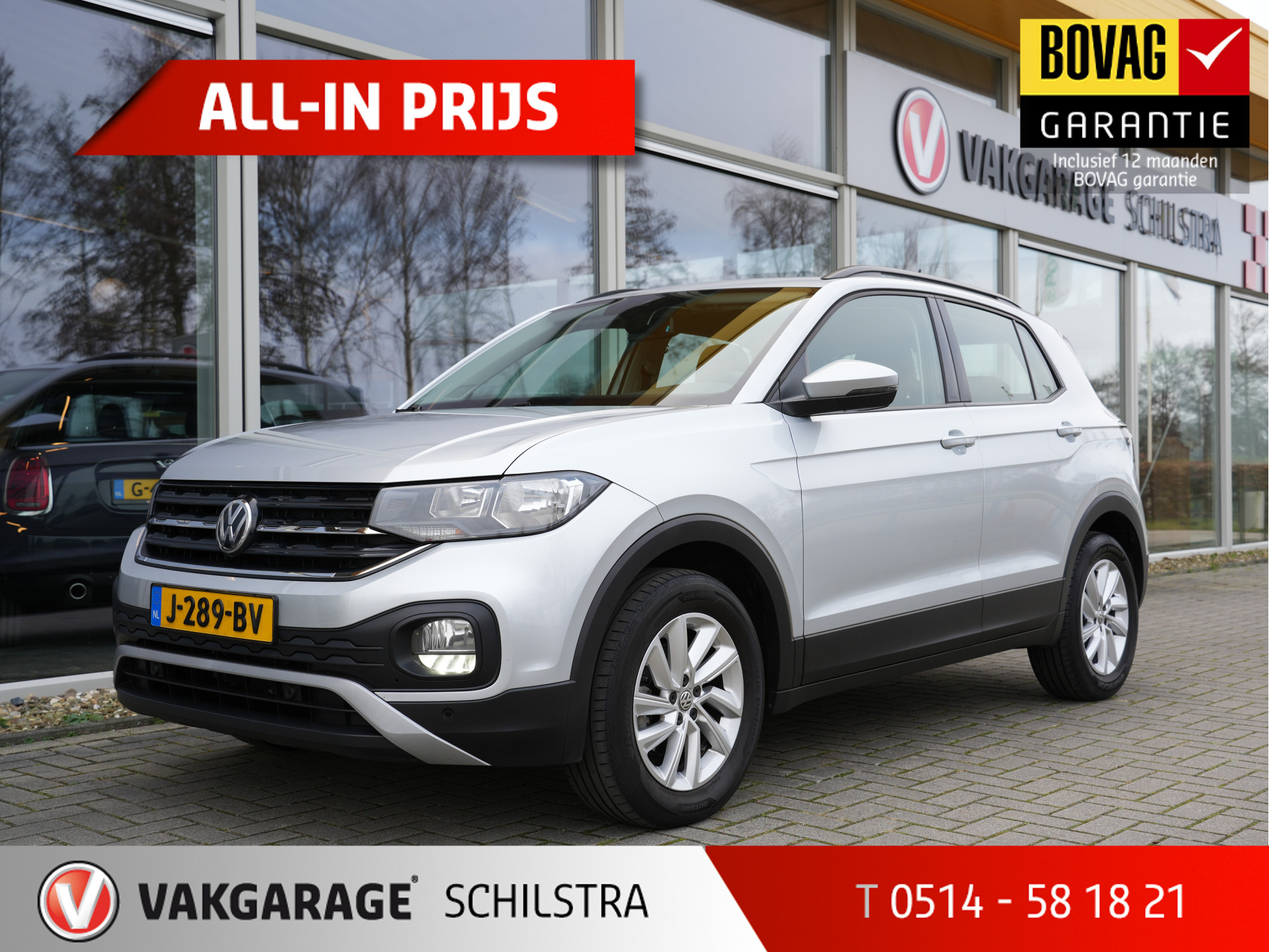 Volkswagen T-Cross 1.0 TSI Life Business | Navigatie | Climate Control | Adaptive Cruise