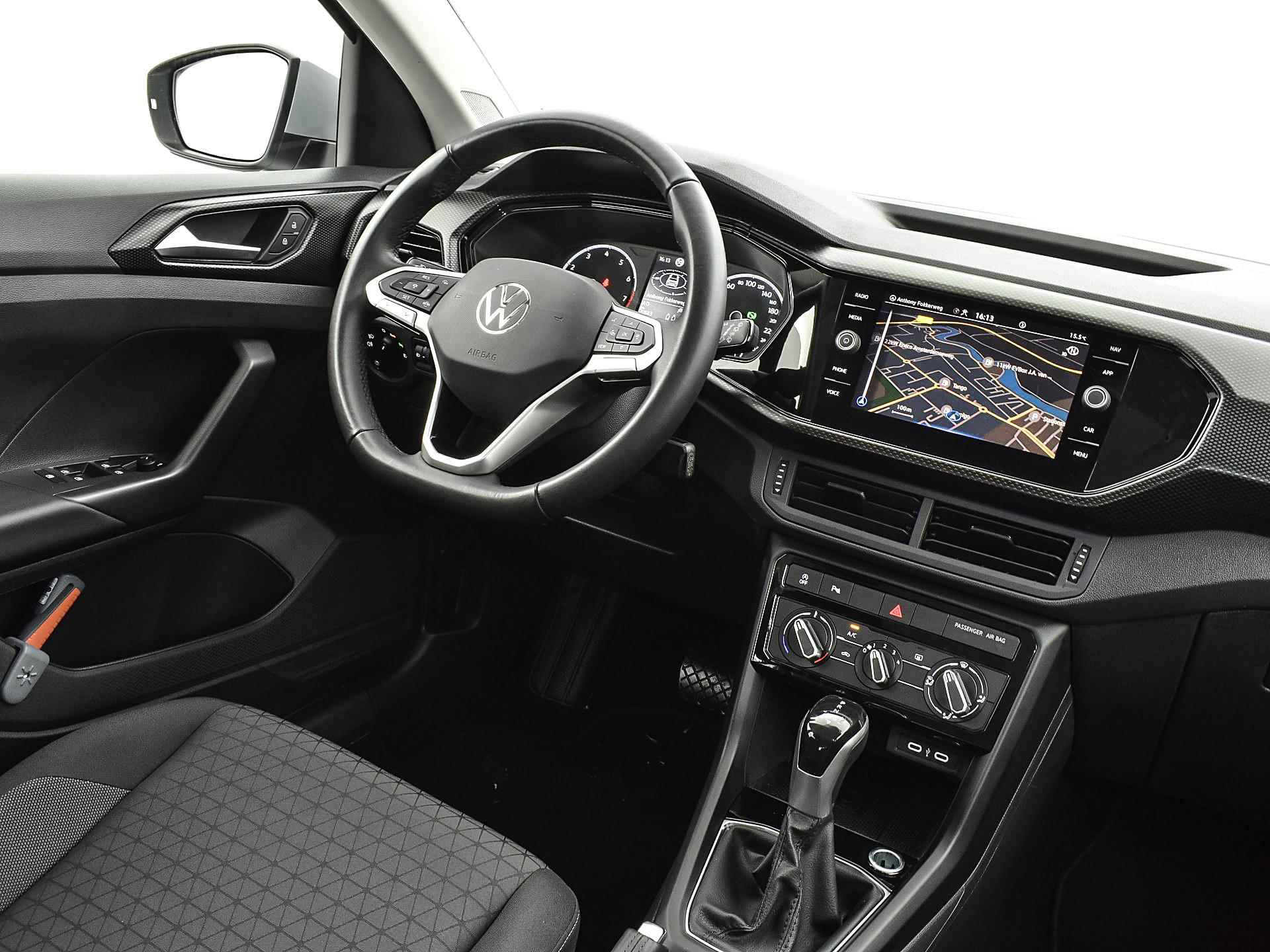 Volkswagen T-Cross 1.0 Tsi 110pk DSG Life | ACC | Airco | P-Sensoren | App-Connect | Navigatie | DAB | 16'' Inch | Garantie t/m 08-11-2027 of 100.000km - 13/27