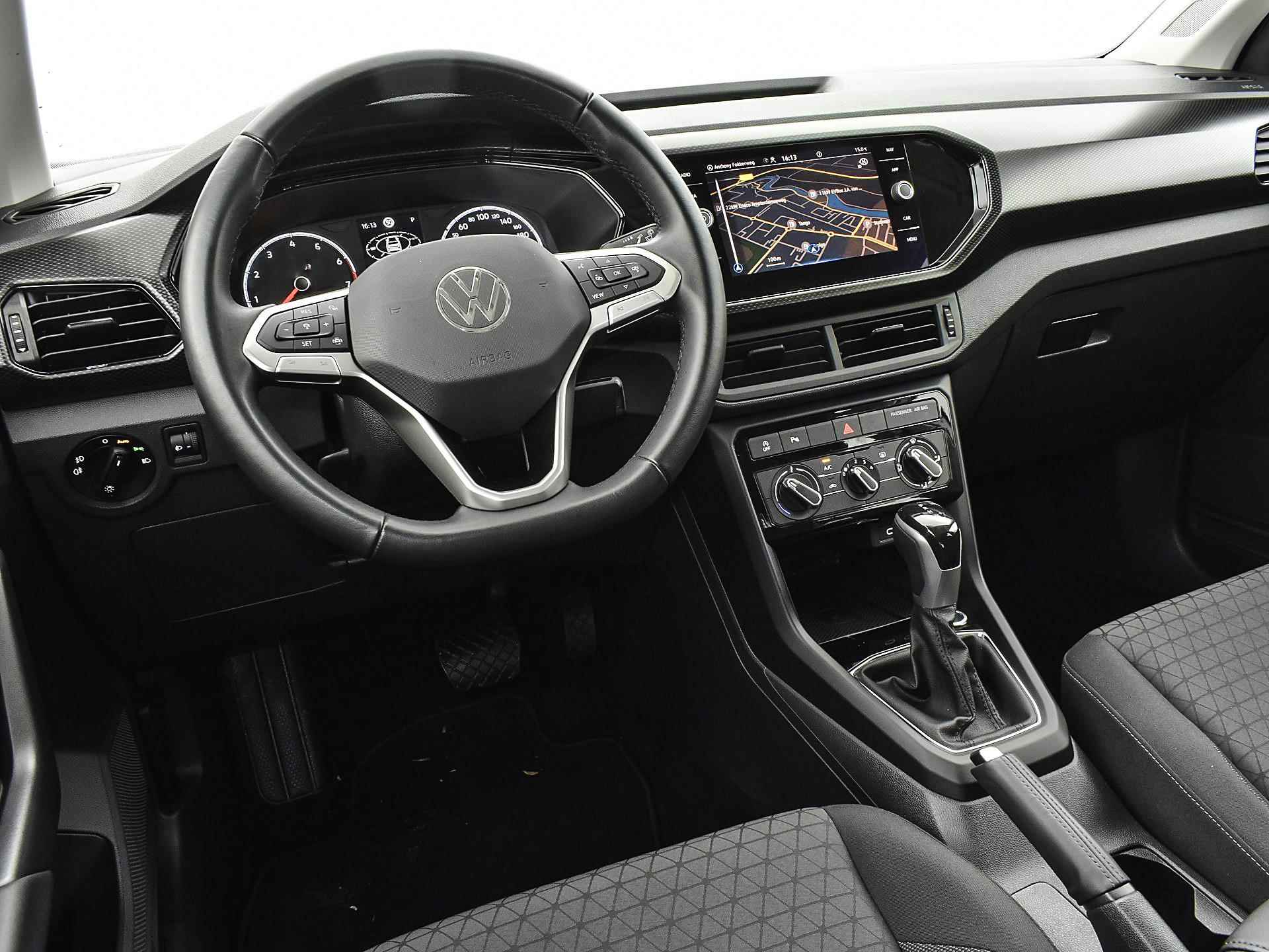 Volkswagen T-Cross 1.0 Tsi 110pk DSG Life | ACC | Airco | P-Sensoren | App-Connect | Navigatie | DAB | 16'' Inch | Garantie t/m 08-11-2027 of 100.000km - 14/27