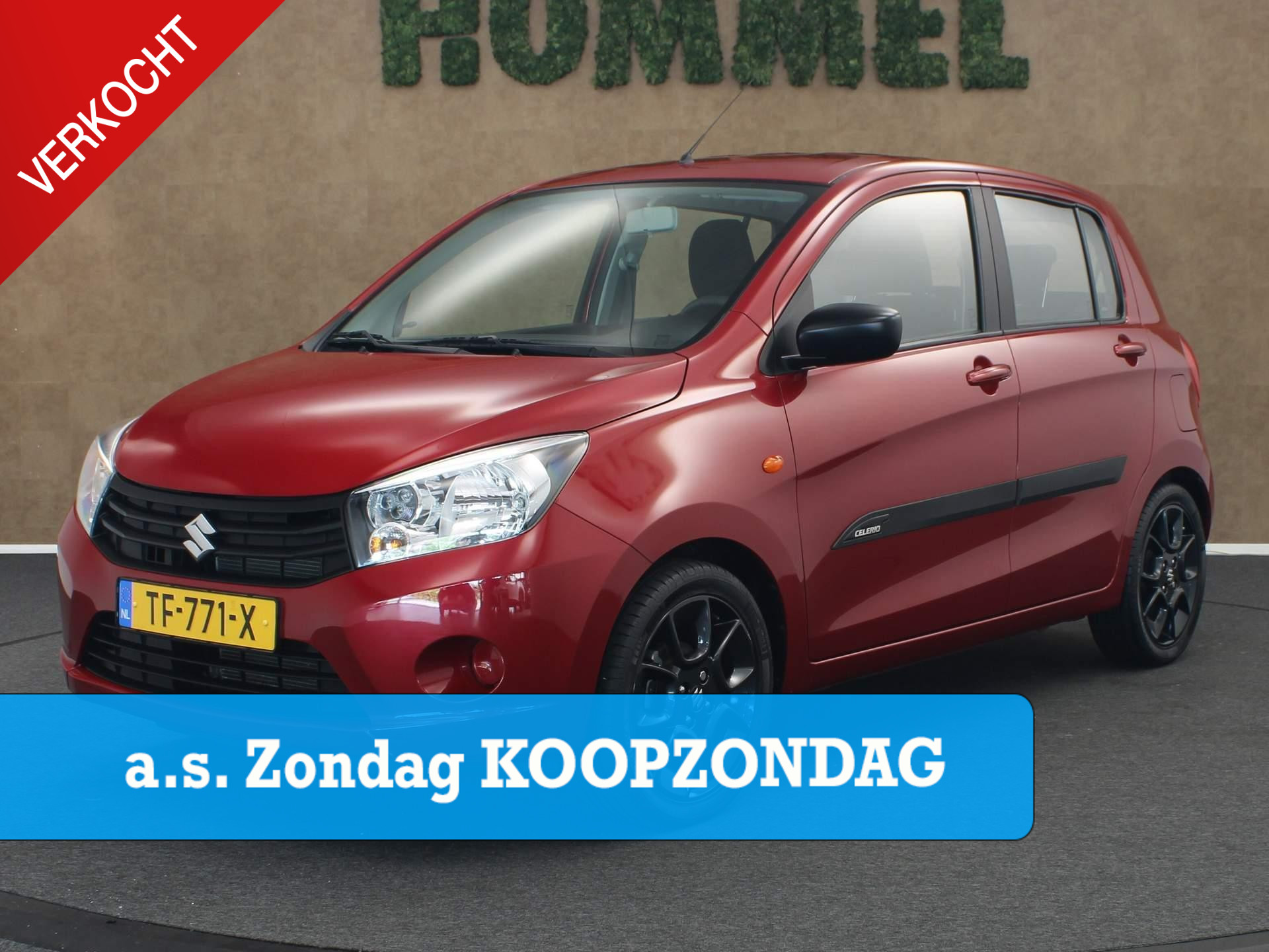 Suzuki Celerio 1.0 Dynamic - ORIGINEEL NEDERLANDSE AUTO - HOMMEL ONDERHOUDEN - ACHTERUITRIJCAMERA - PDC ACHTER - NAVIGATIE - AIRCO