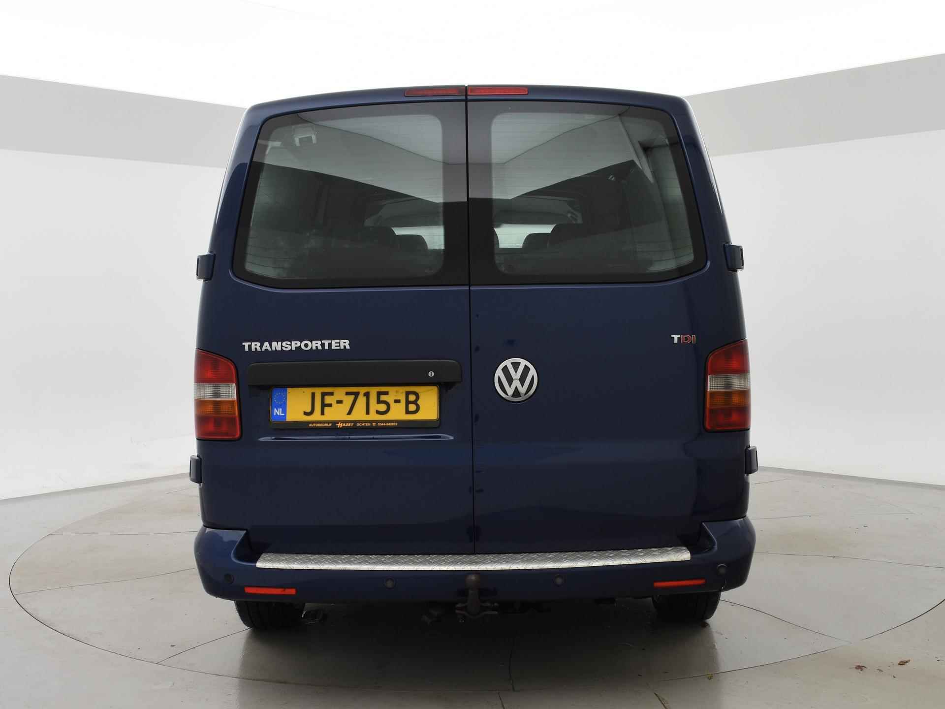 Volkswagen Transporter Kombi 2.5 TDI LANG *CAMPER KENTEKEN* 5-PERS. + NAVIGATIE / TREKHAAK / AIRCO / CRUISE CONTROL - 10/21