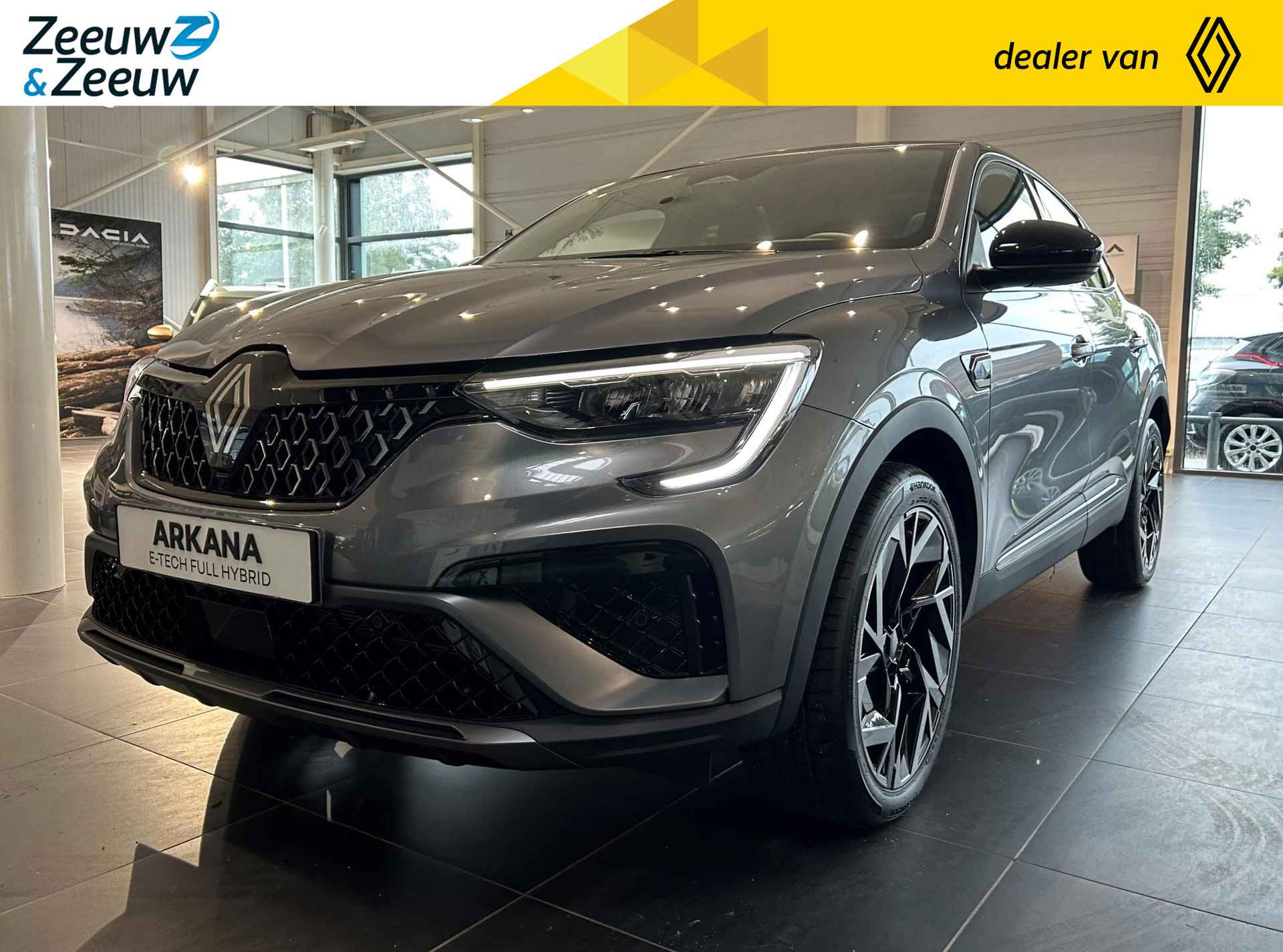 Renault Arkana 1.6 E-Tech hybrid 145 esprit Alpine | Nu leverbaar met €2800,- Zeeuw & Zeeuw korting | Speciaal aanbod: Pack Bose & City Premium nu gecombineerd voor €500,- | - 1/36