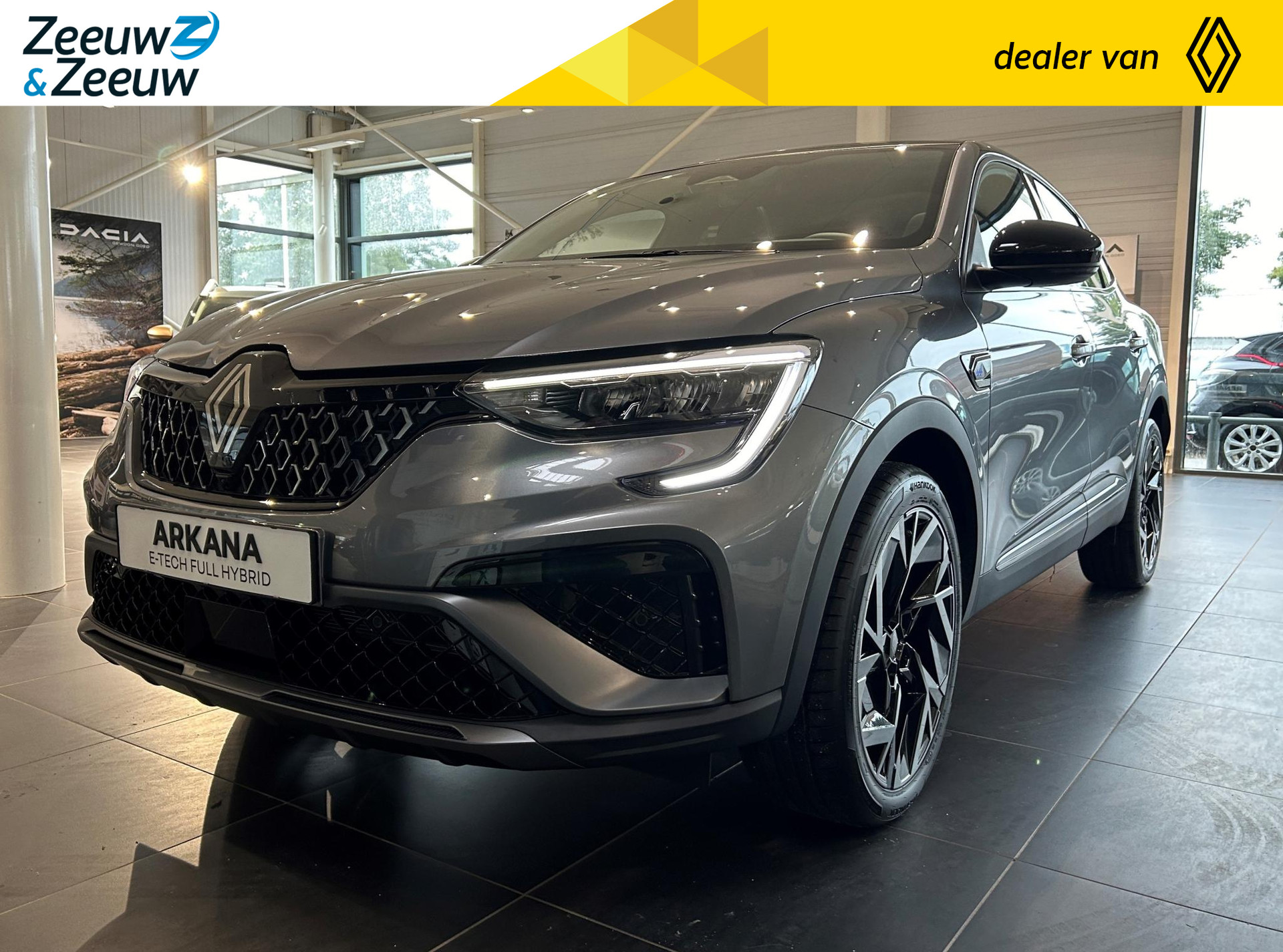 Renault Arkana 1.6 E-Tech hybrid 145 esprit Alpine | Nu leverbaar met €2800,- Zeeuw & Zeeuw korting | Speciaal aanbod: Pack Bose & City Premium nu gecombineerd voor €500,- |