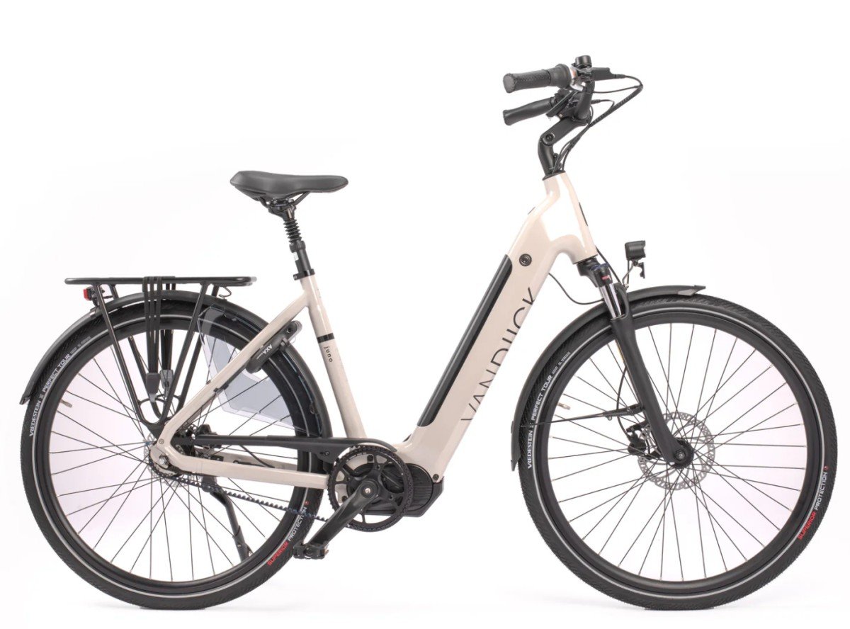 VanDijck Juno Hypershift - 700 Wh - Belt Lage instap Warm Grey 46cm 2024