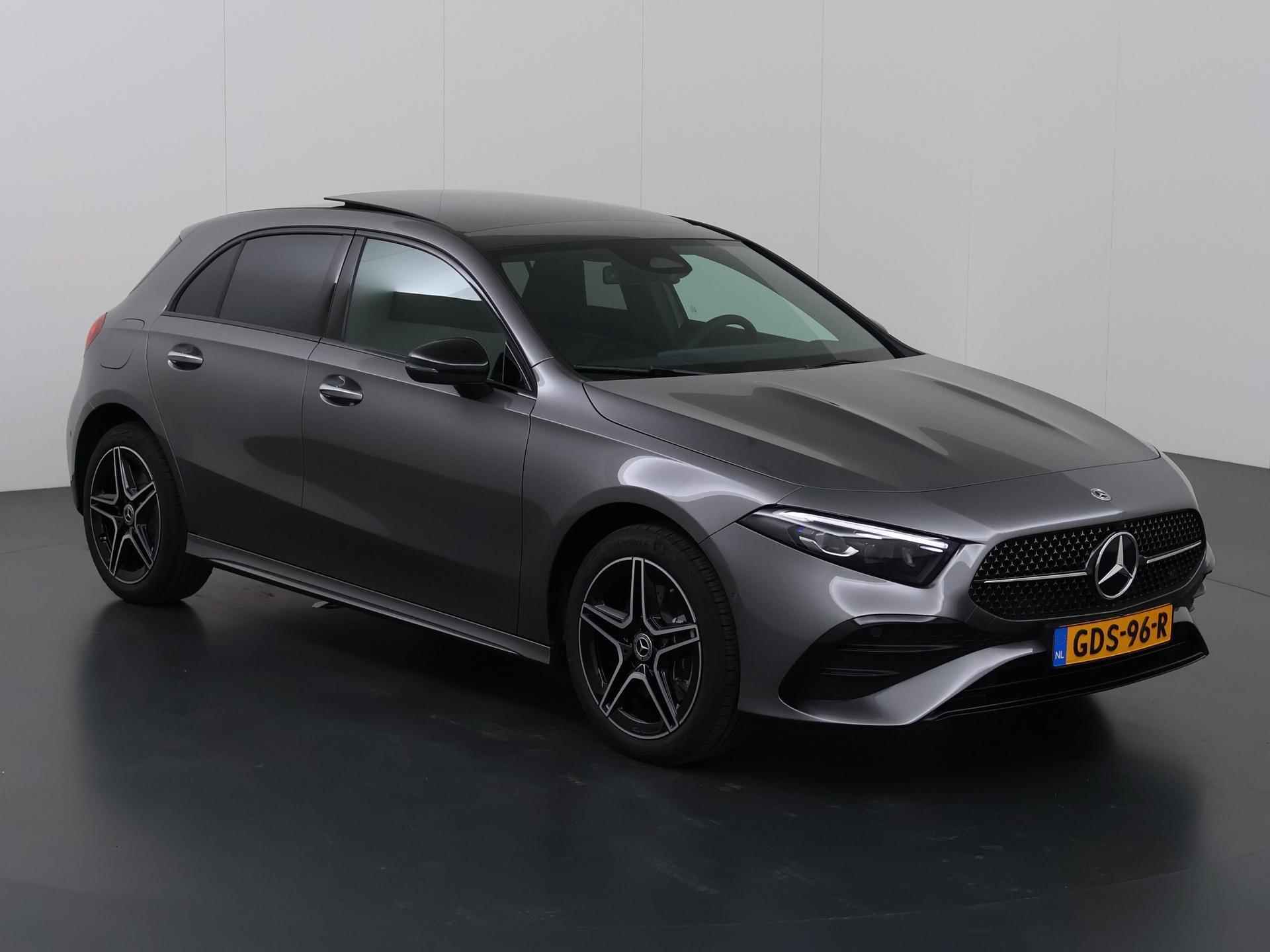 Mercedes-Benz A-klasse 250 e AMG Line | Multibeam LED | Panoramadak | Apple carplay & Android auto | Dodehoekdetectie | Achteruitrijcamera - 24/48