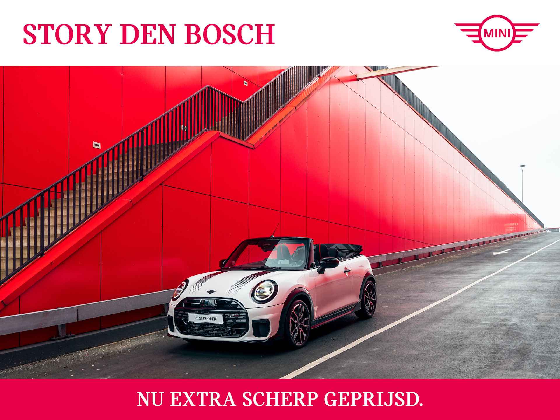 MINI Cabrio S Automaat / John Cooper Works / Pakket XL / 18" JCW Lap Spoke 2-tone