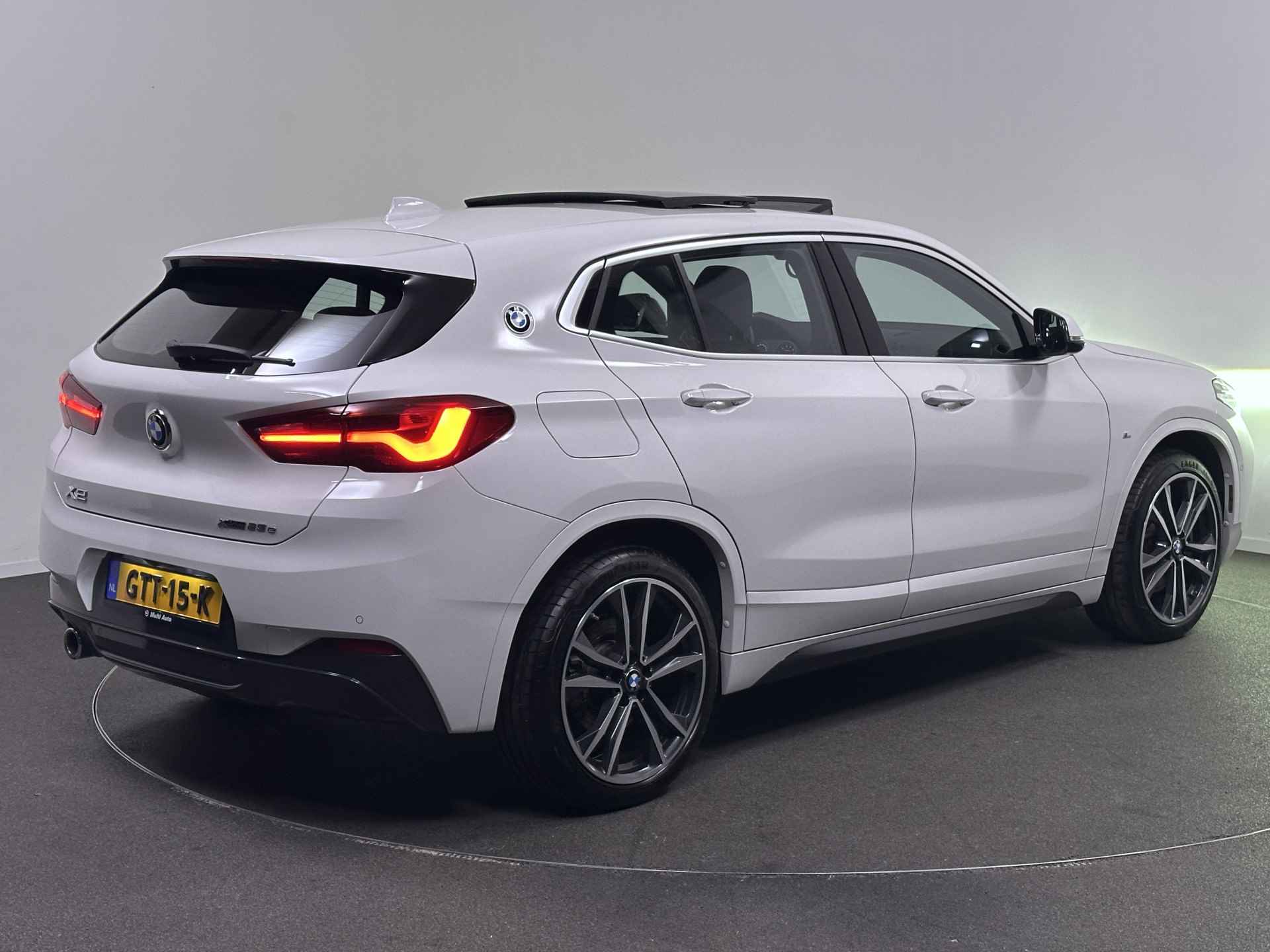 BMW X2 xDrive25e M Sport Plug In Hybrid Dealer O.H PHEV | Panodak | Adaptive Cruise | Lederen Sportstoelen Memory | Head Up | Camera | 19"L.M |  Keyless | Stuurverwarming | - 4/47