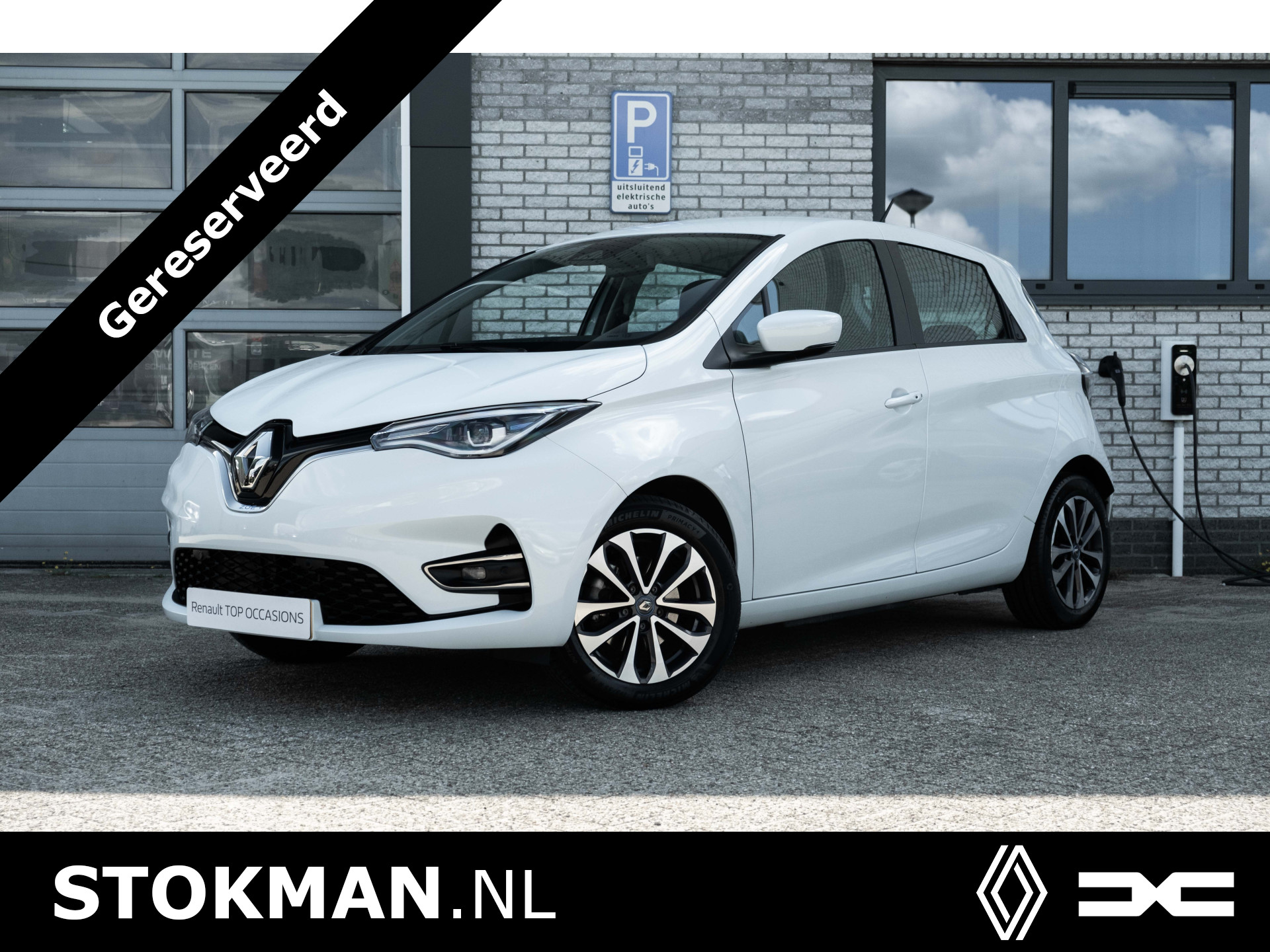 Renault ZOE R 135 PK Zen 52 kWh (ex Accu) | ECC | 400 km aktieradius | Parkeersensoren achter | plus accu € 6000,- meerprijs | incl. Bovag rijklaarpakket met 12 maanden garantie