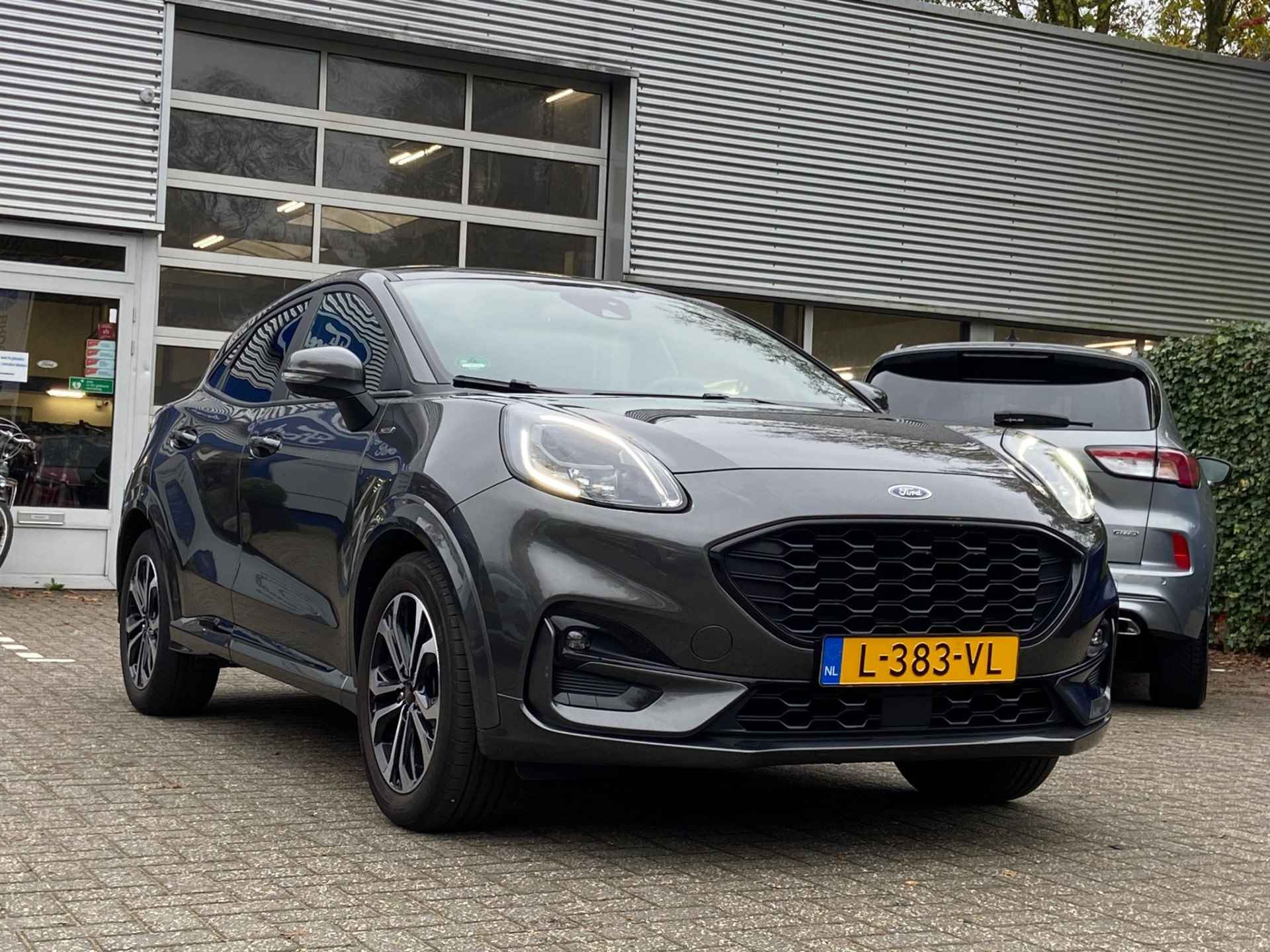 Ford Puma 1.0EB Hybrid ST-LINE | NL-AUTO! | DEALER OH! | WINTERPACK | CRUISE CLIMA | | NAVI | TREKHAAK | PARK SENS | LANE ASSIST | 18' LM. - 2/12