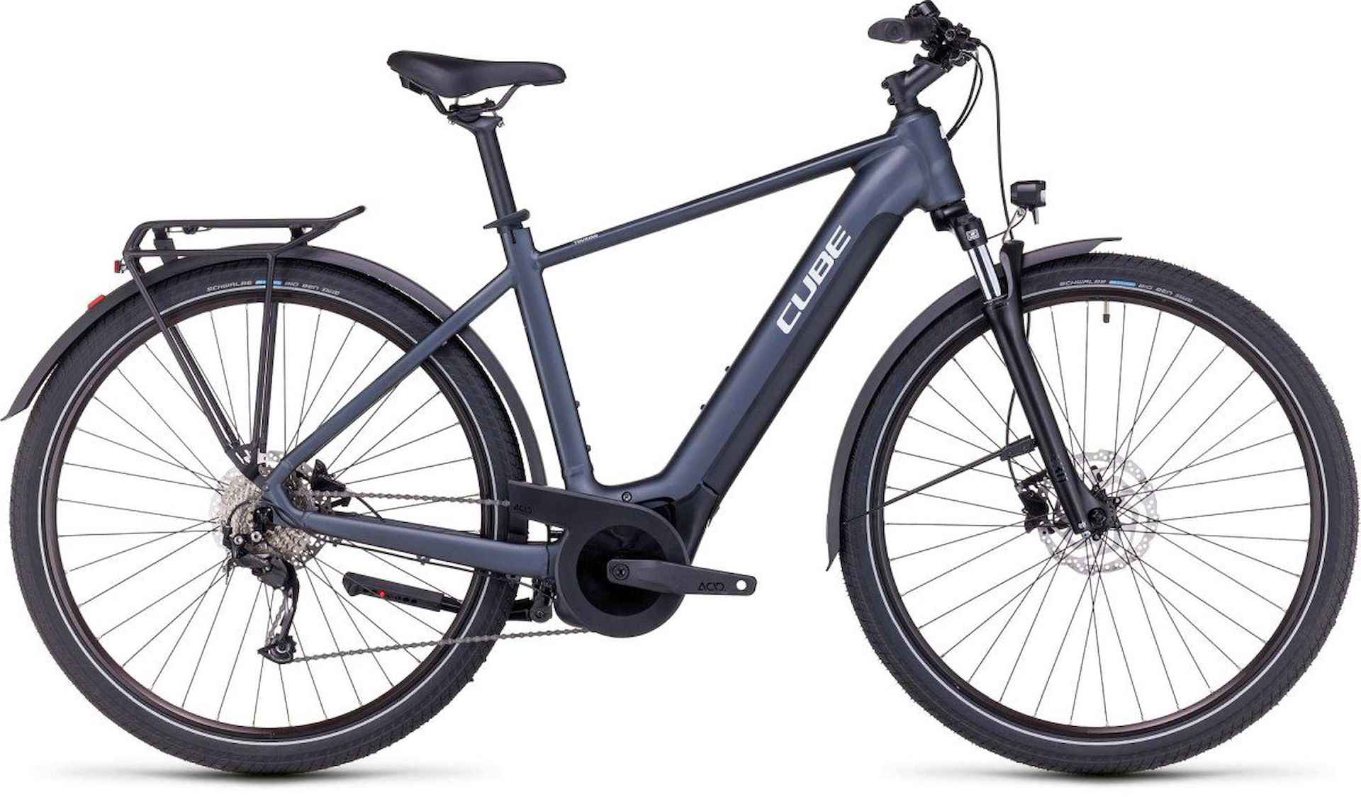 CUBE TOURING HYBRID ONE 625 Heren Grey/white XL 62cm XL 2024