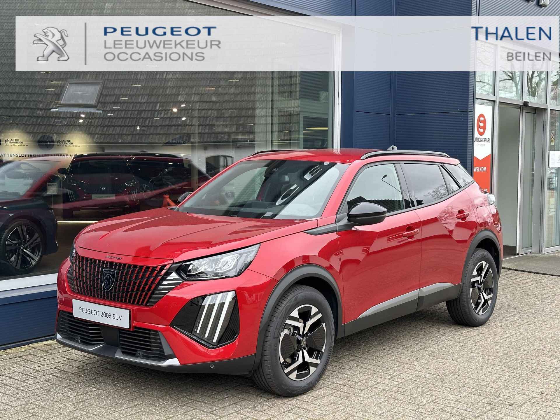 Peugeot 2008 1.2 Turbo 100 PK Allure | € 9.000,- demo korting! | Navigatie | LED Verlichting | 360 graden Camera | Dodehoek detectie | Parkeercamera | Parkeersensoren | Digitaal Dashboard | Half Lederen stoelen | Lichtmetalen Velgen 17 inch |