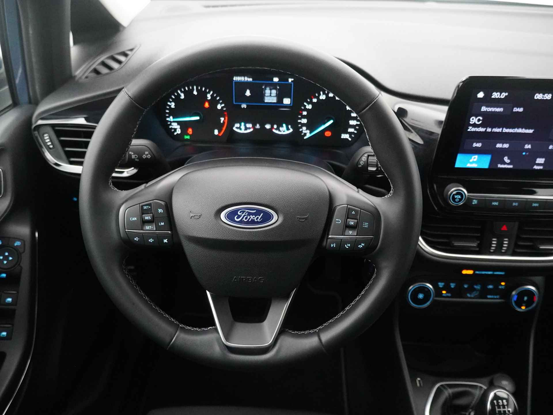 Ford Fiesta 1.0 EcoBoost Hybrid Titanium | Cruise Control | ISOFIX | Parkeersensoren | NW model | - 12/20