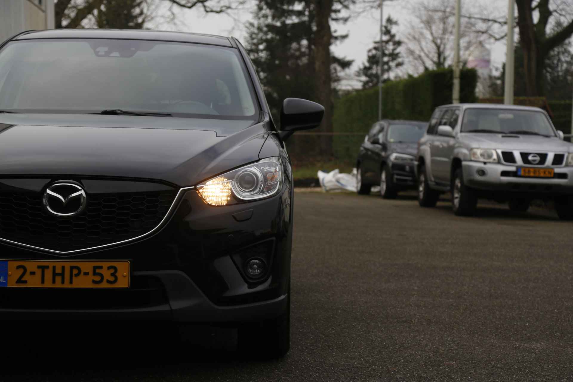 Mazda CX-5 2.0 Skylease+ 165PK*NL-Auto*Perfect Onderh.*Trekhaak/Stoelverw./Cruise-Control/Climate-Control/Navi/Xenon/Parkeersens.V+A/17 inc - 21/51