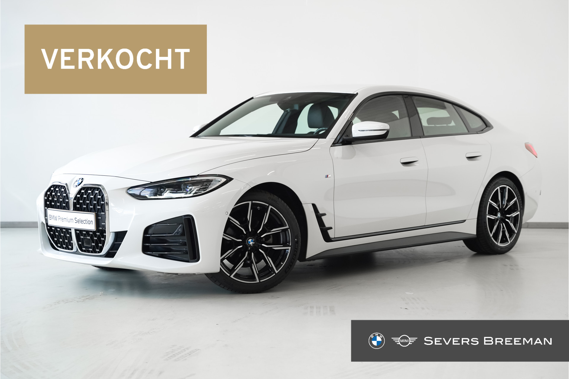 BMW 4 Serie Gran Coupé 420i Business Edition Plus M Sportpakket Aut. - Verkocht!