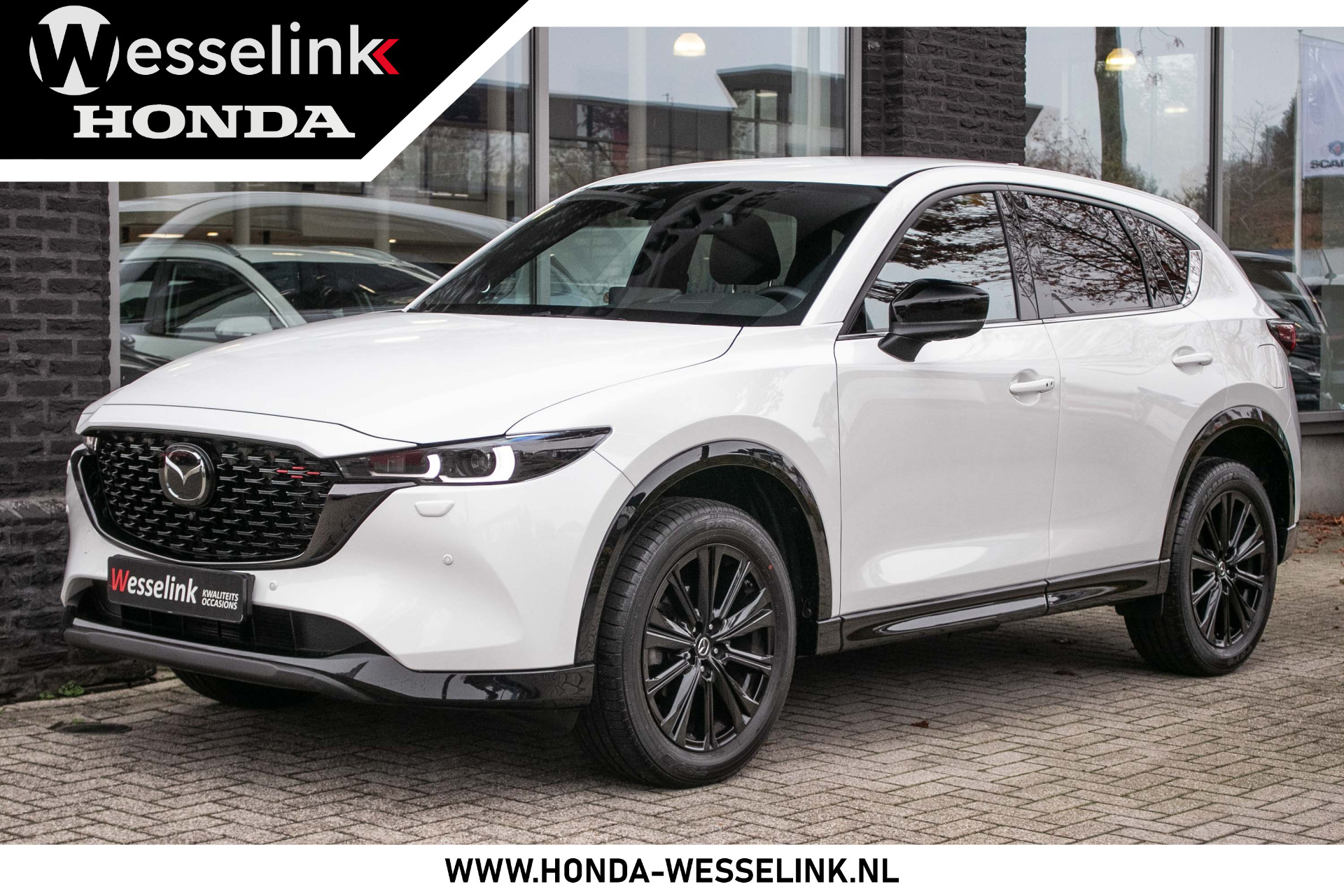 Mazda CX-5 2.0 e-SkyActiv-G M Hybrid 165 Homura - All-in rijklrprs | lederen bekleding | elc. verstelb best stoel