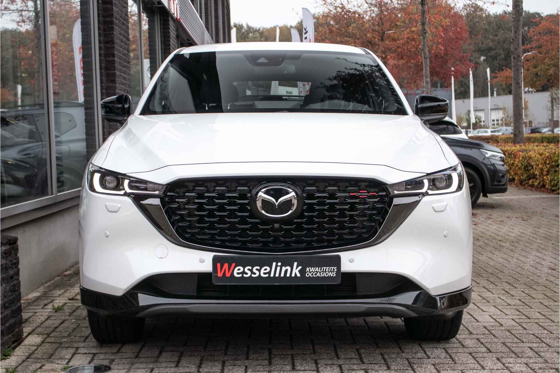 Mazda CX-5 2.0 e-SkyActiv-G M Hybrid 165 Homura - All-in rijklrprs | lederen bekleding | elc. verstelb best stoel - 12/47